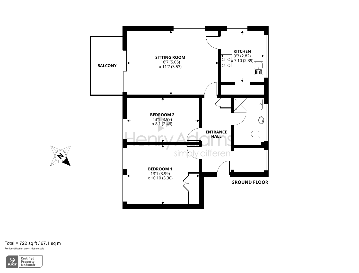 Holly Court, Storrington RH20, 2 bedroom flat for sale 62056703