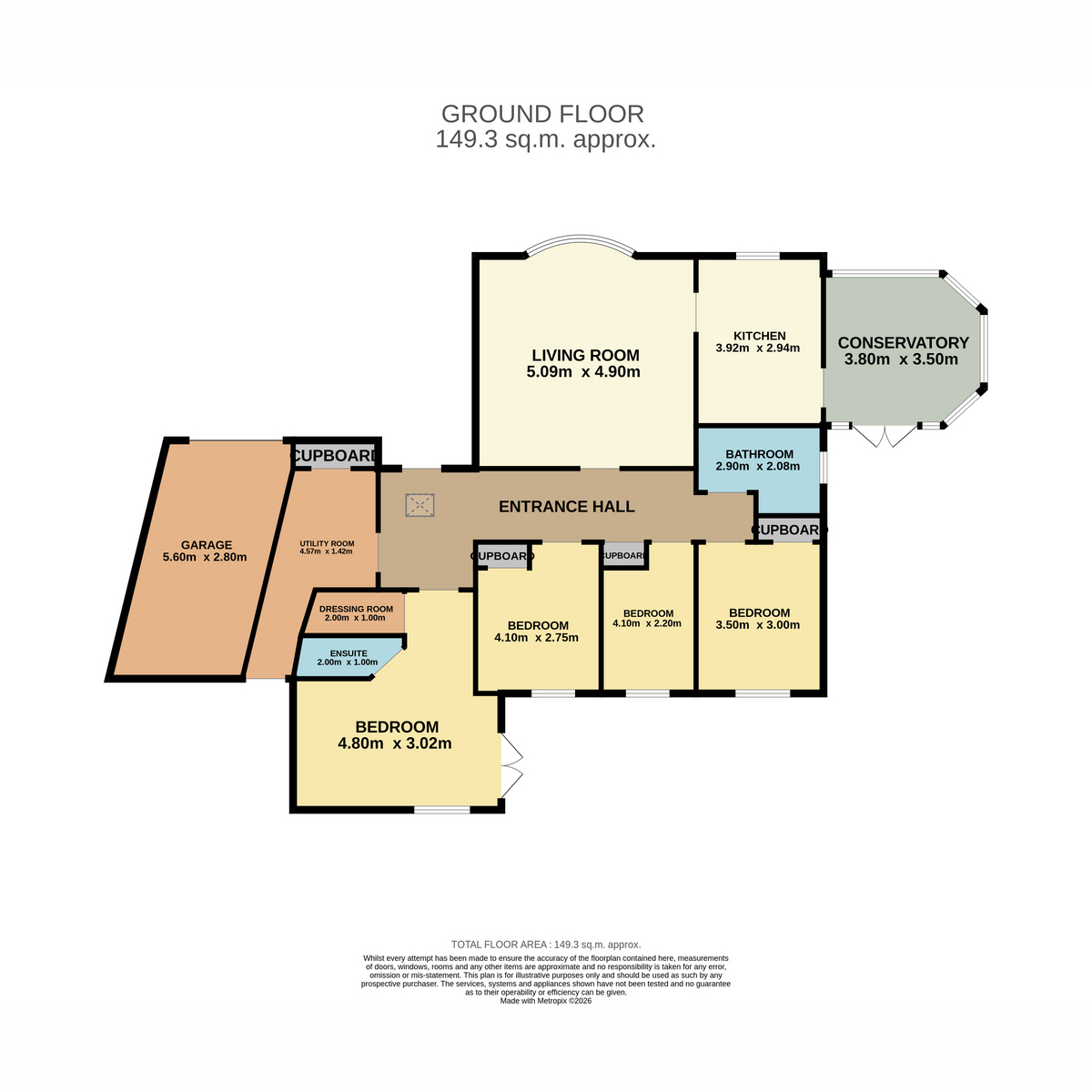 34, Park View, Balmullo, St. Andrews floorplan