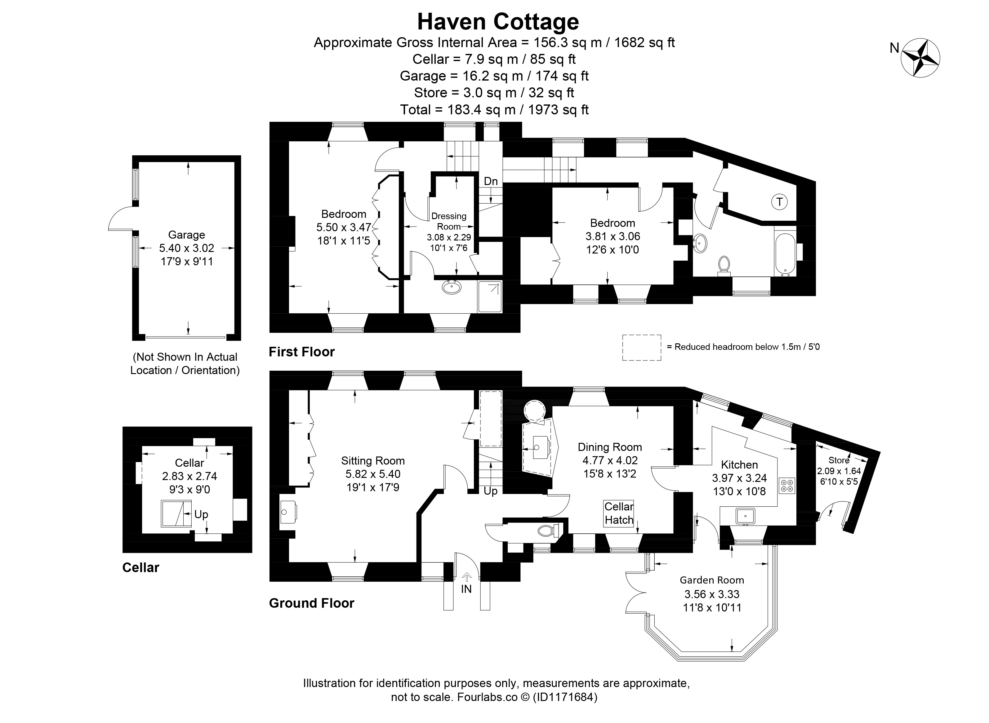 Haven Cottage,, Church Lane, Banbury floorplan