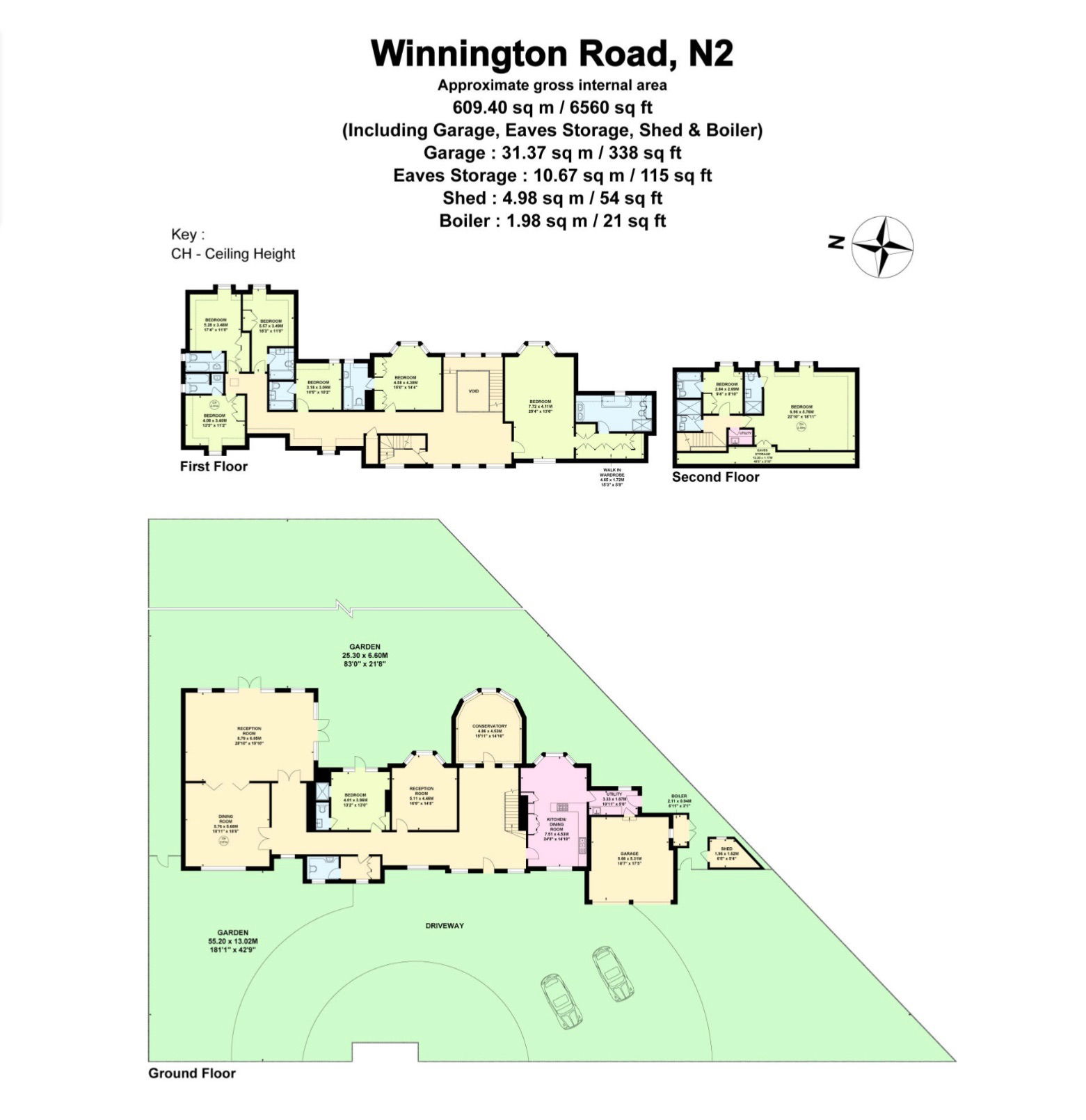 19, Winnington Road, London floorplan