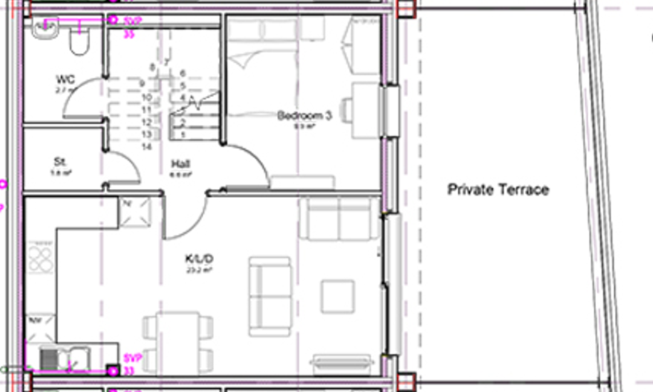 Unit 19 Willow Court,, Willow Court, Salford floorplan