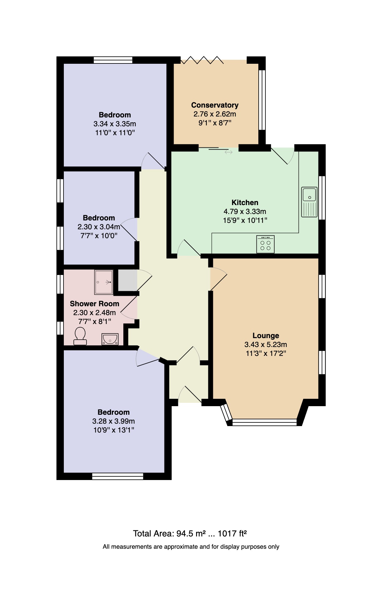 11, Woodland Drive, Poulton-le-fylde floorplan