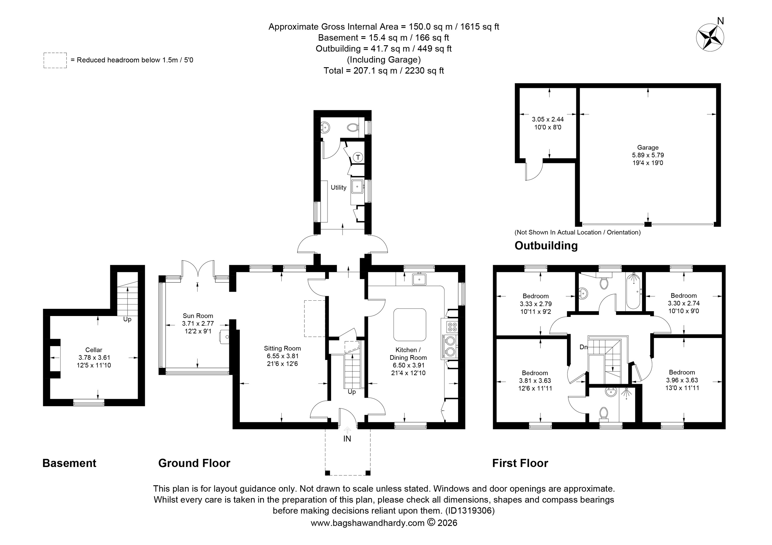 Timberden House, Sevenoaks floorplan