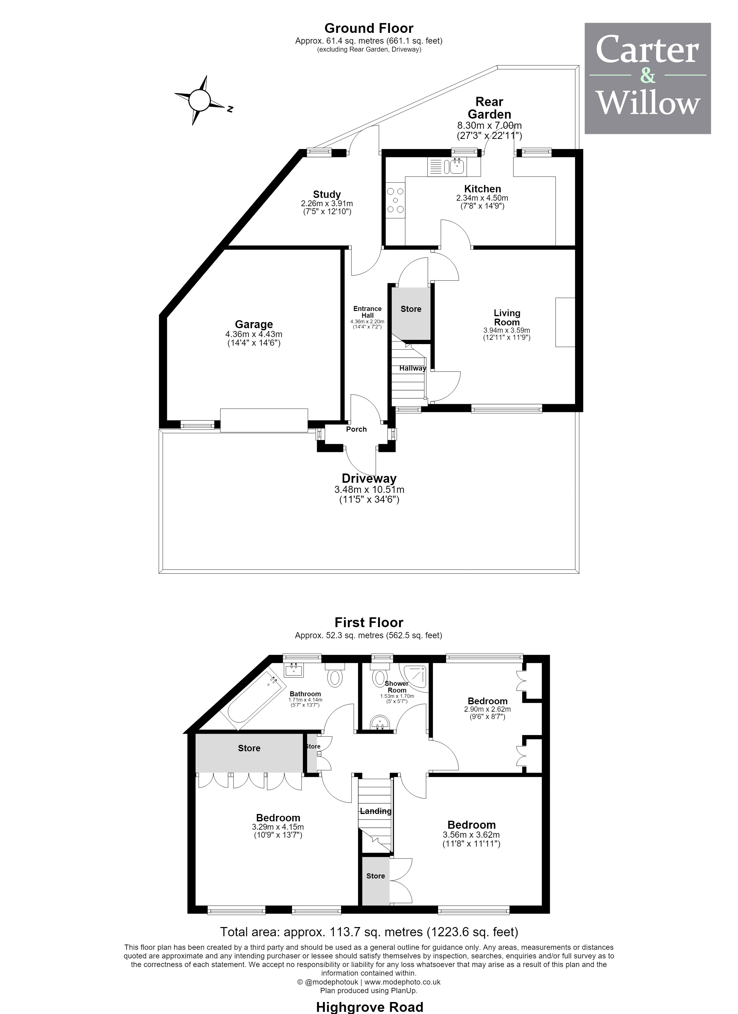 6, Highgrove Road, Dagenham floorplan