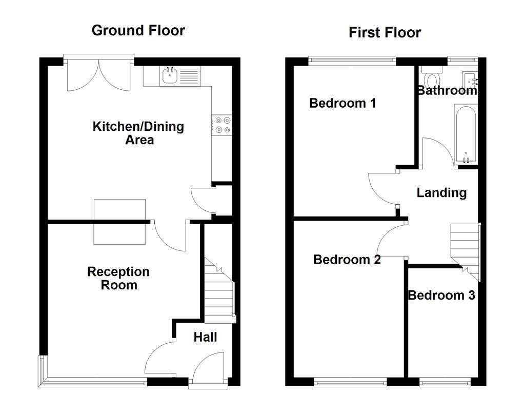 8, Heys Close North, Manchester floorplan