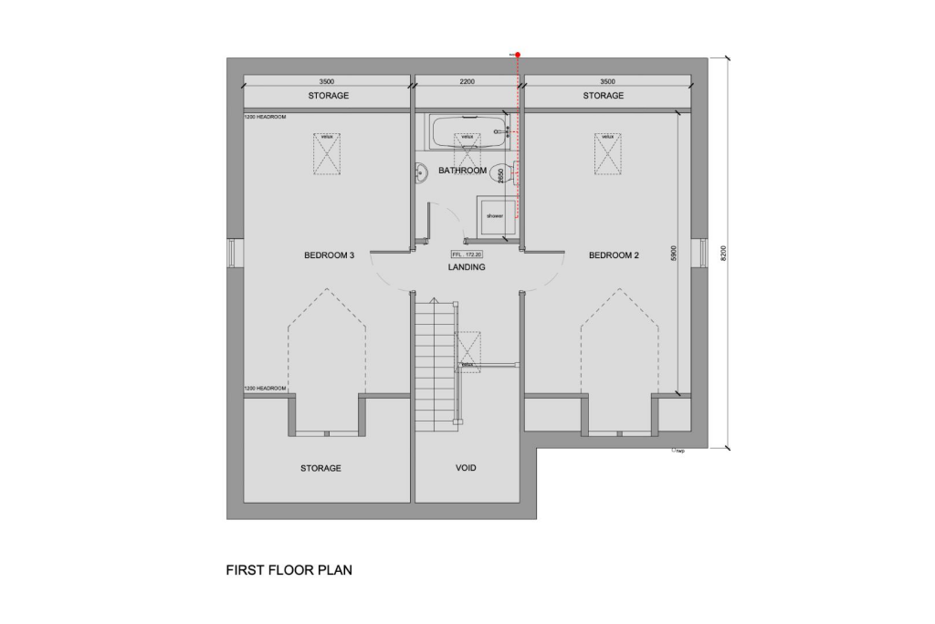 Plot 6 - Lakeside Gardens,, Skipton Road, Colne floorplan