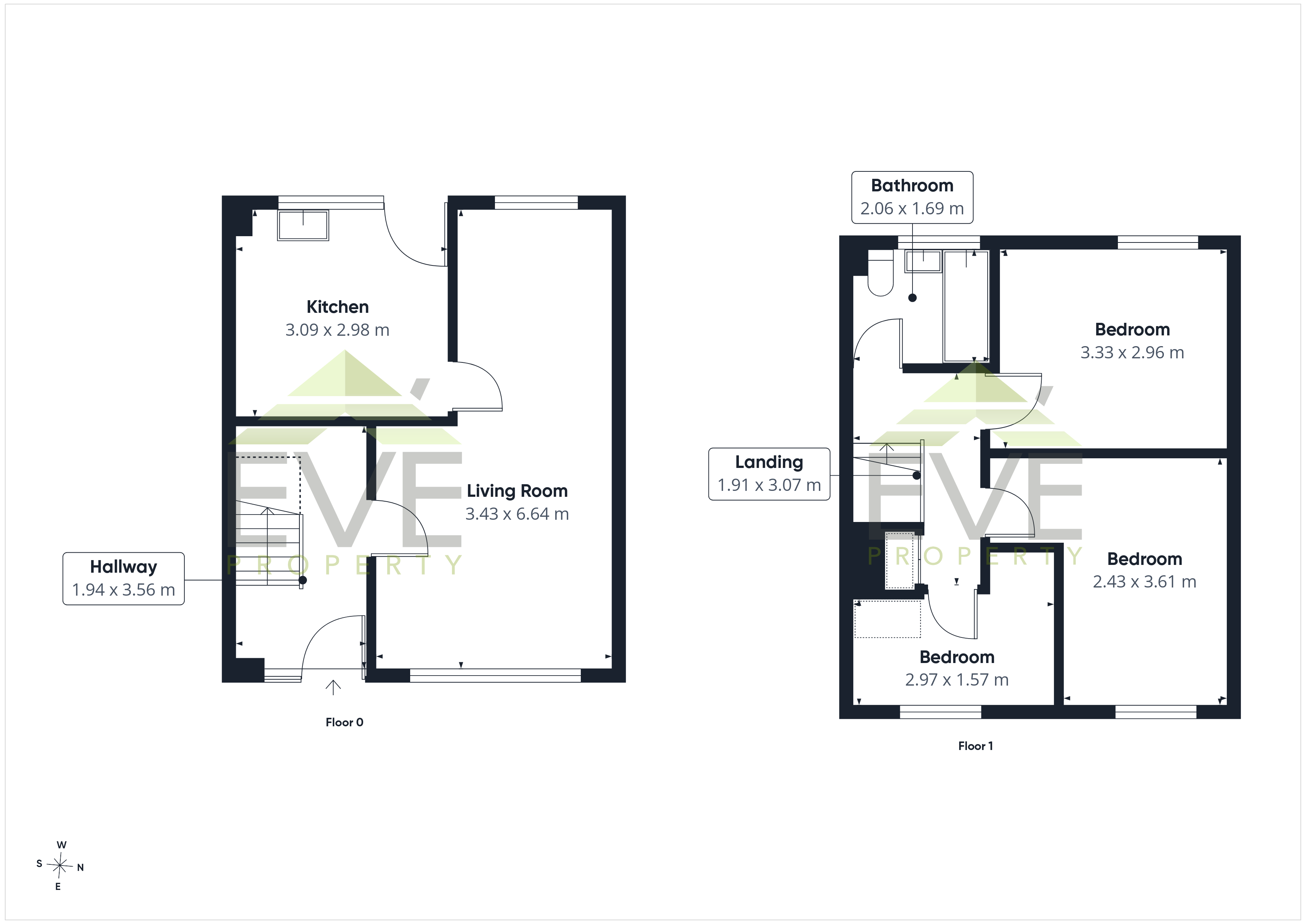 355, Redburn, West Dunbartonshire floorplan