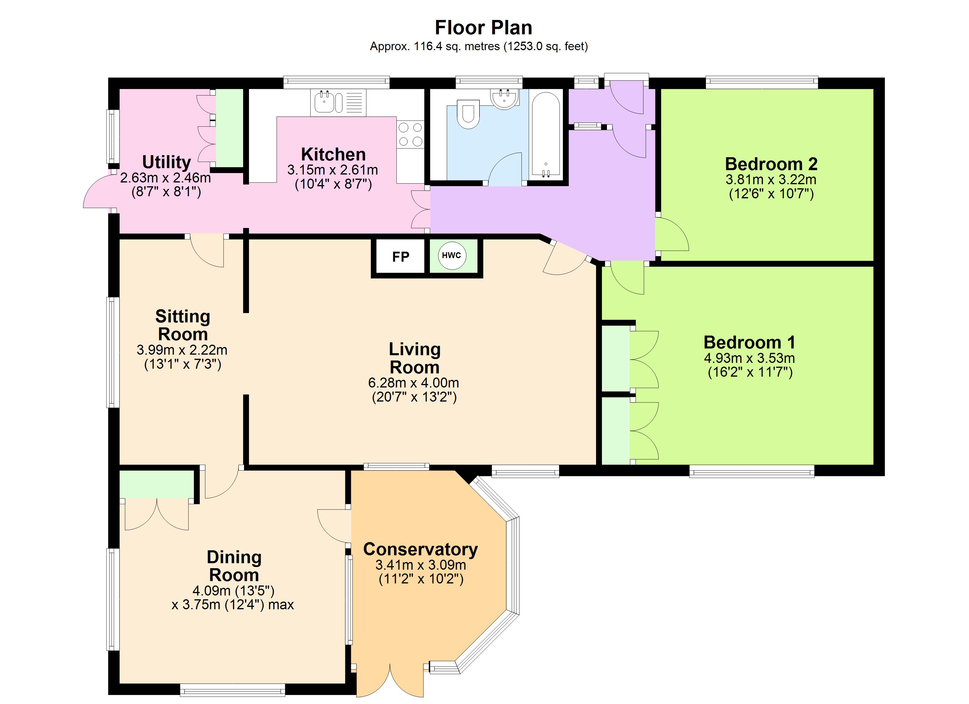 Iden Crescent, Staplehurst, Kent TN12, 2 bedroom detached bungalow for sale 58460289
