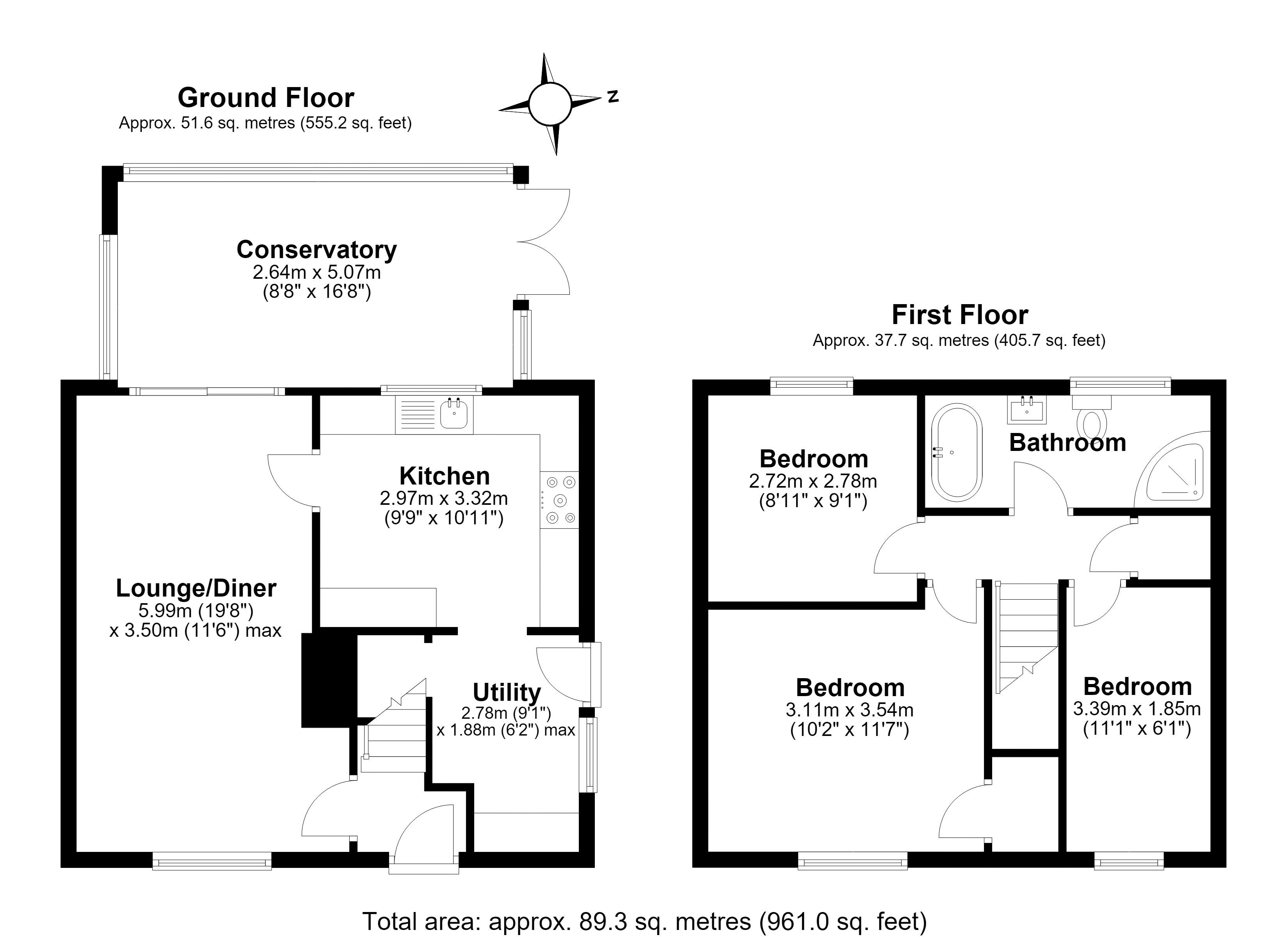 19, Windsor Crescent, Broseley floorplan