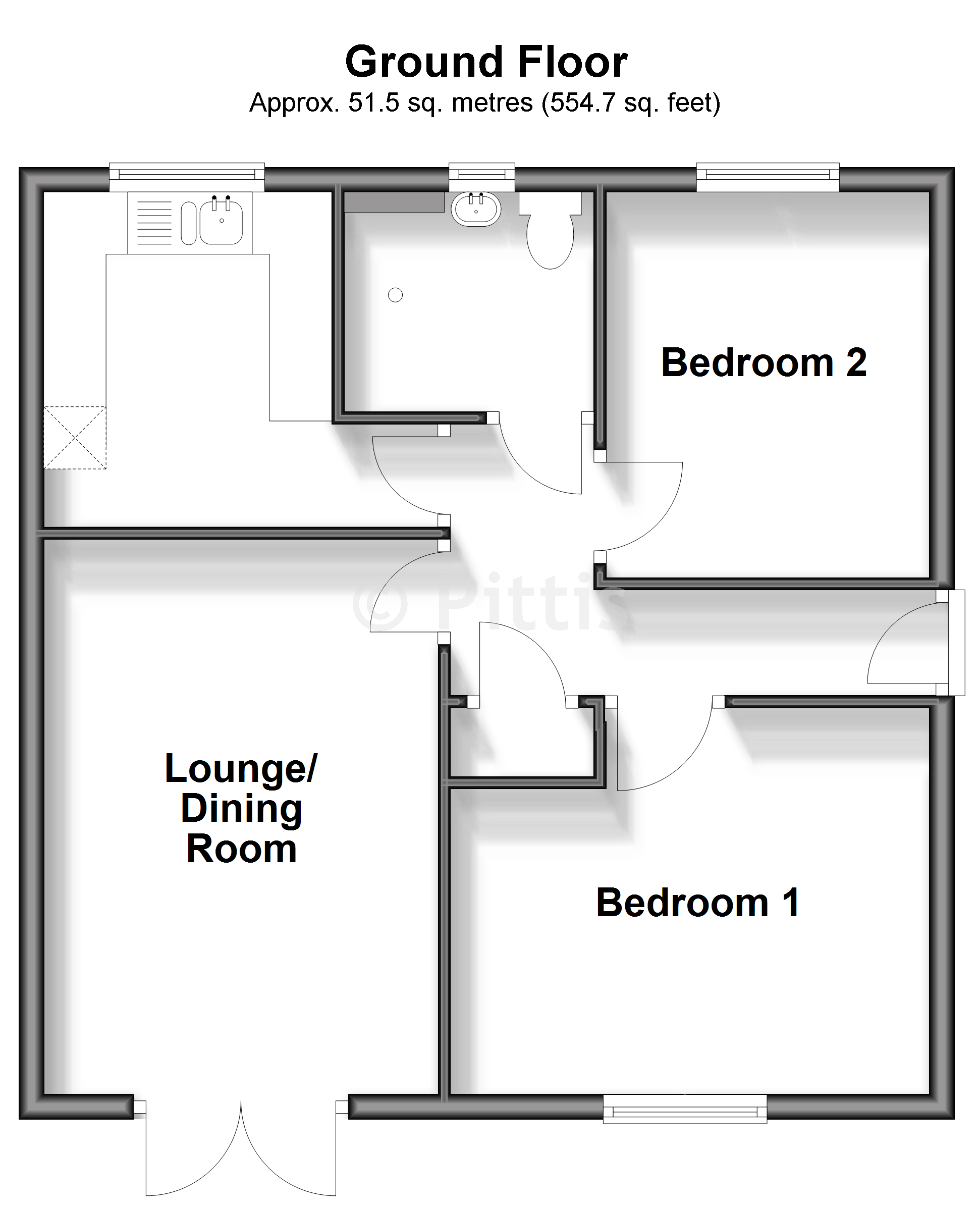 Trafalgar Court, Trafalgar Road, Newport floorplan