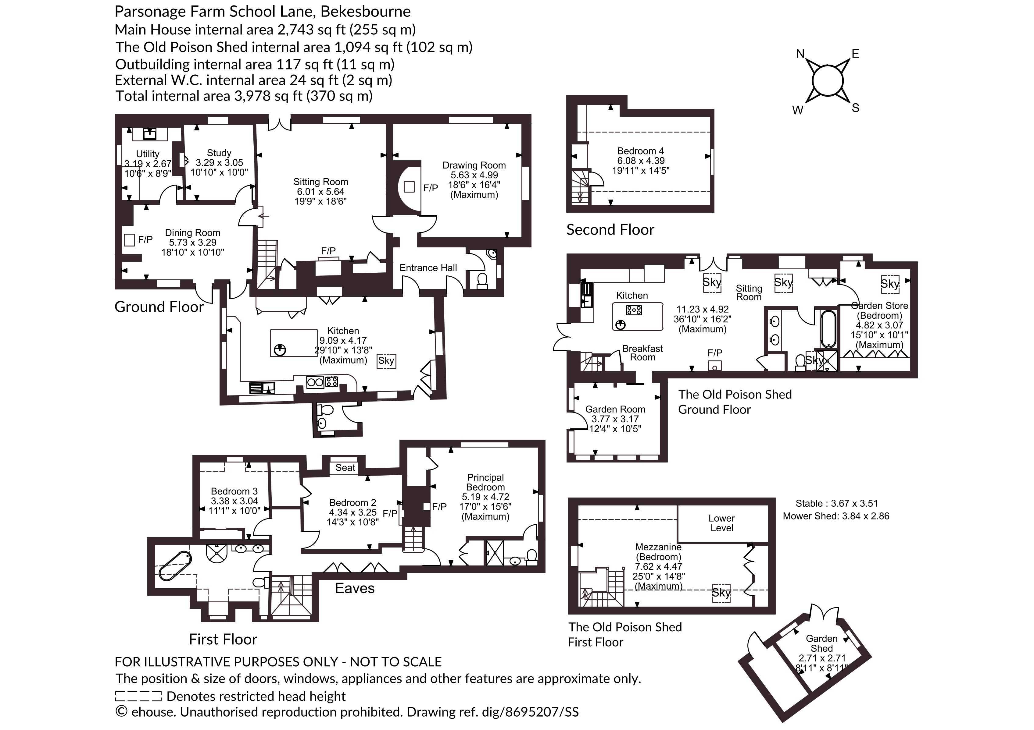 Parsonage Farm,, School Lane, Canterbury floorplan
