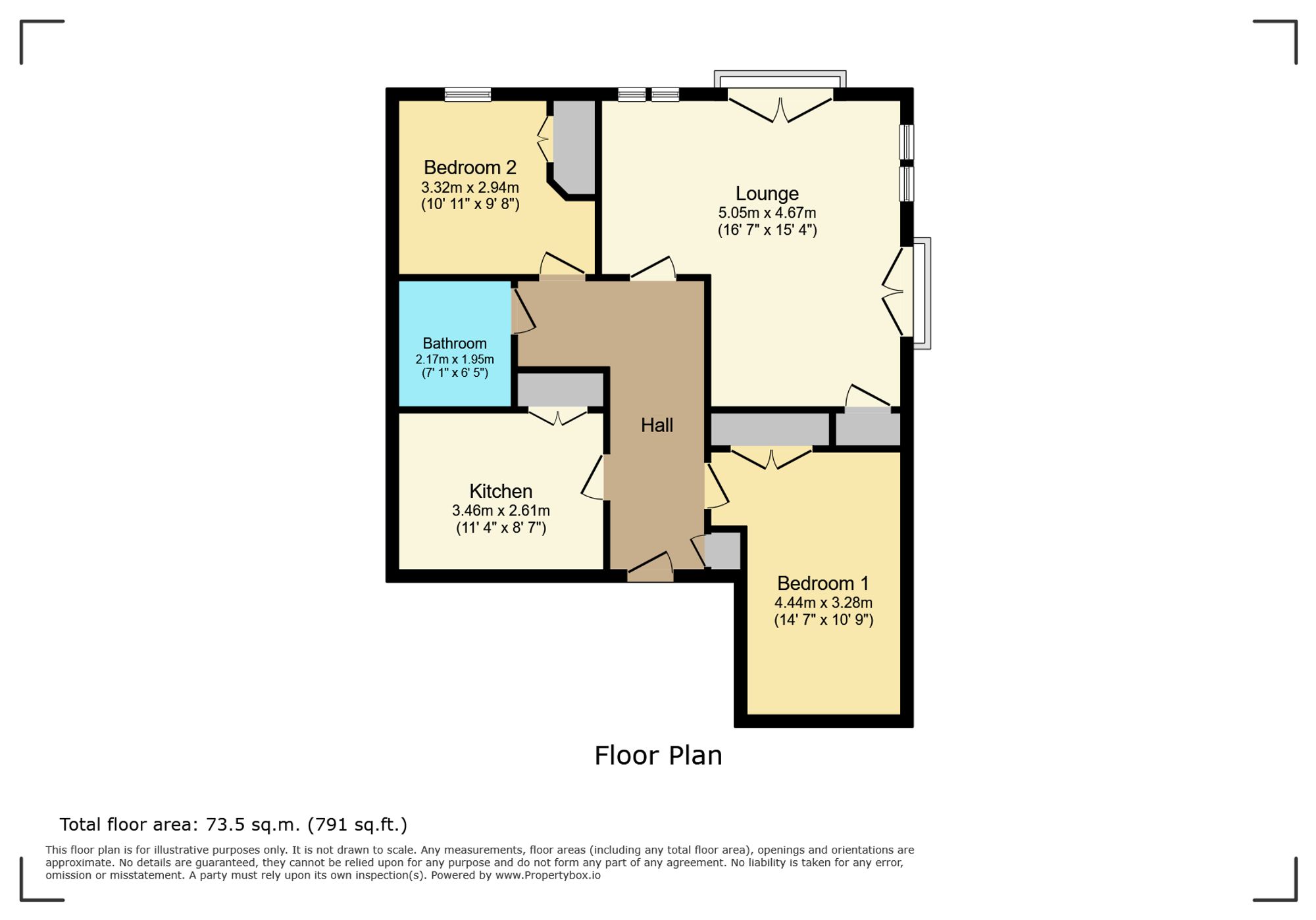 51 Garngaber Place, Glasgow floorplan