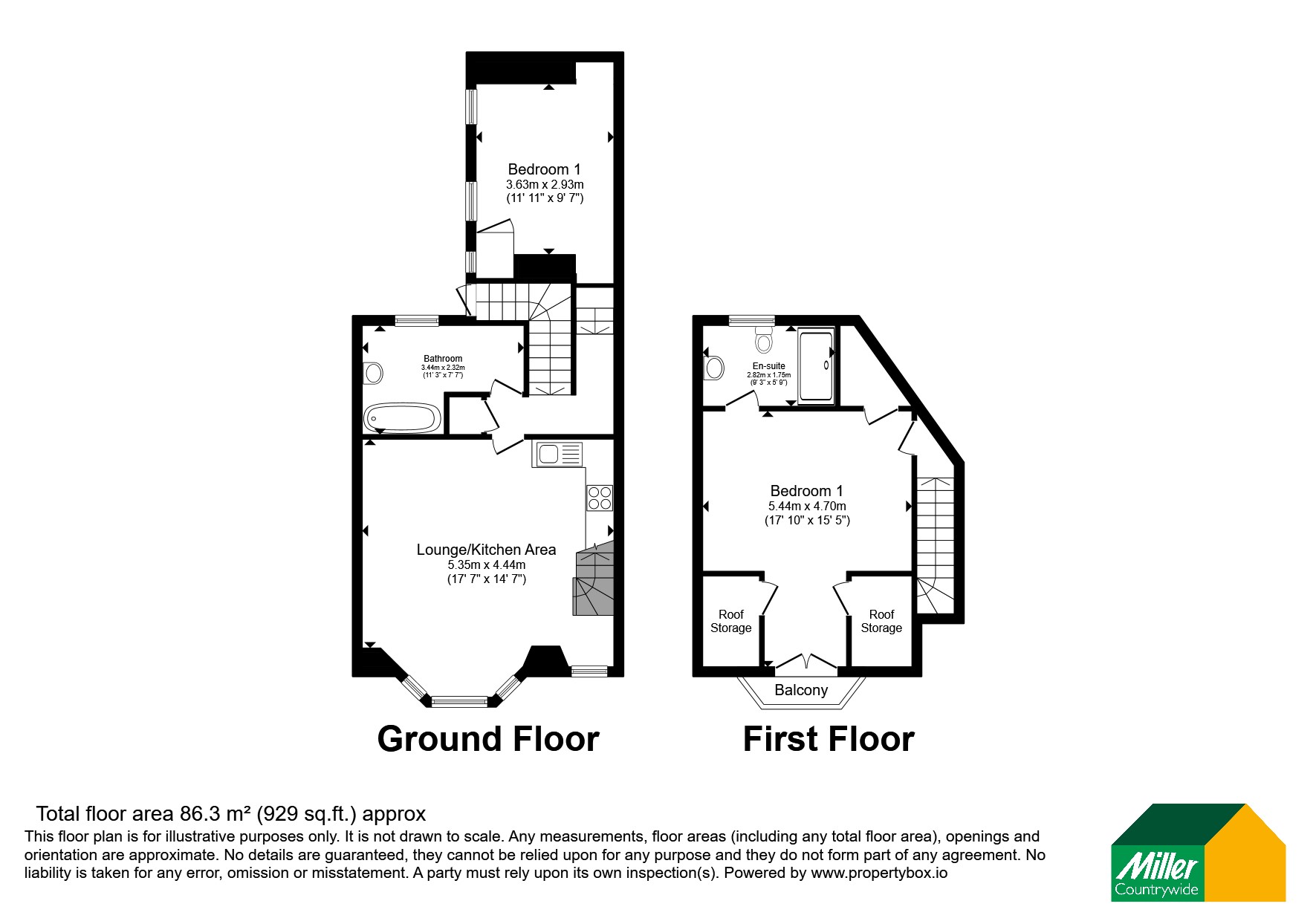 Gundagai Flat,, Samphire St. Ives Road, Cornwall floorplan
