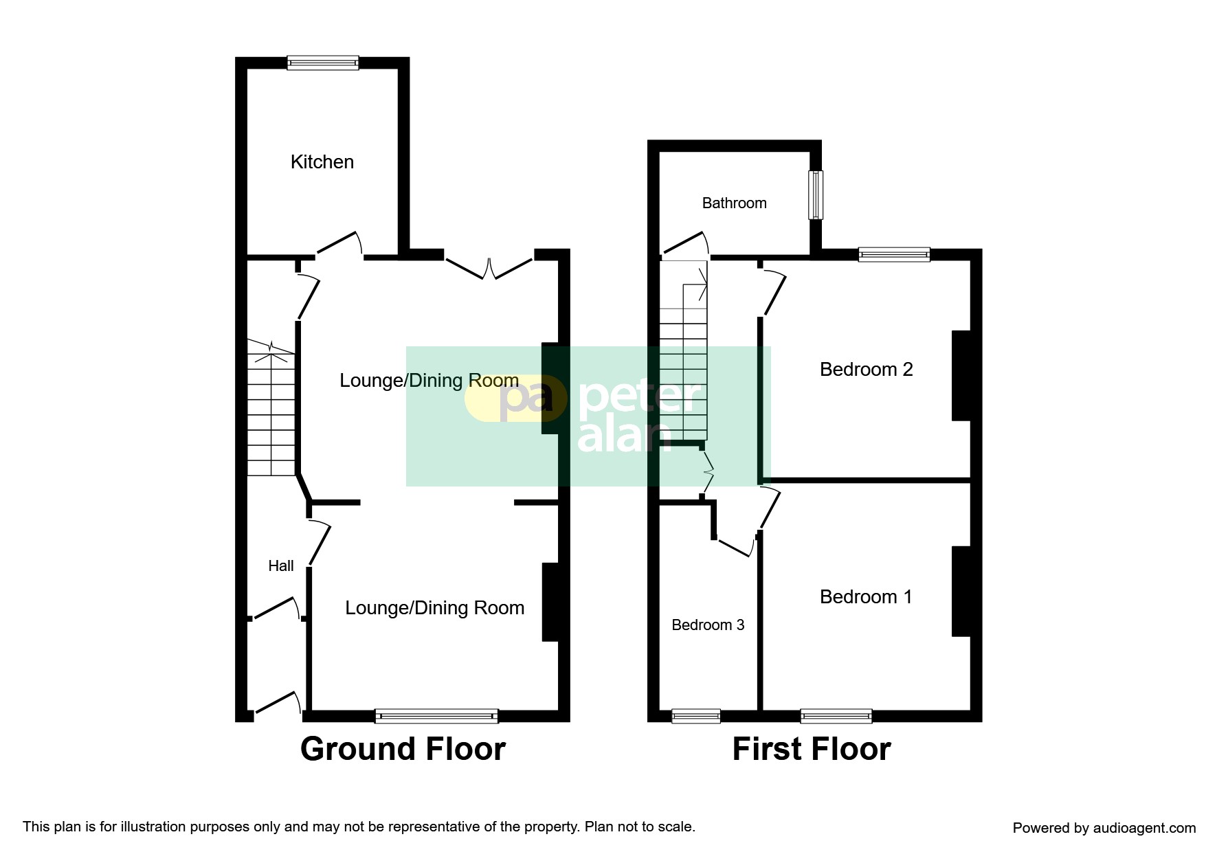 3 Bedrooms Terraced house for sale in Pantbach Road, Rhiwbina, Cardiff CF14