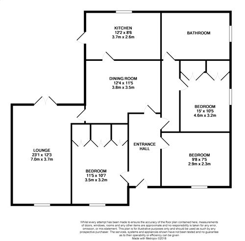 3 Bedrooms Detached bungalow for sale in Spring Lane, Fordham Heath, Colchester, Essex CO3