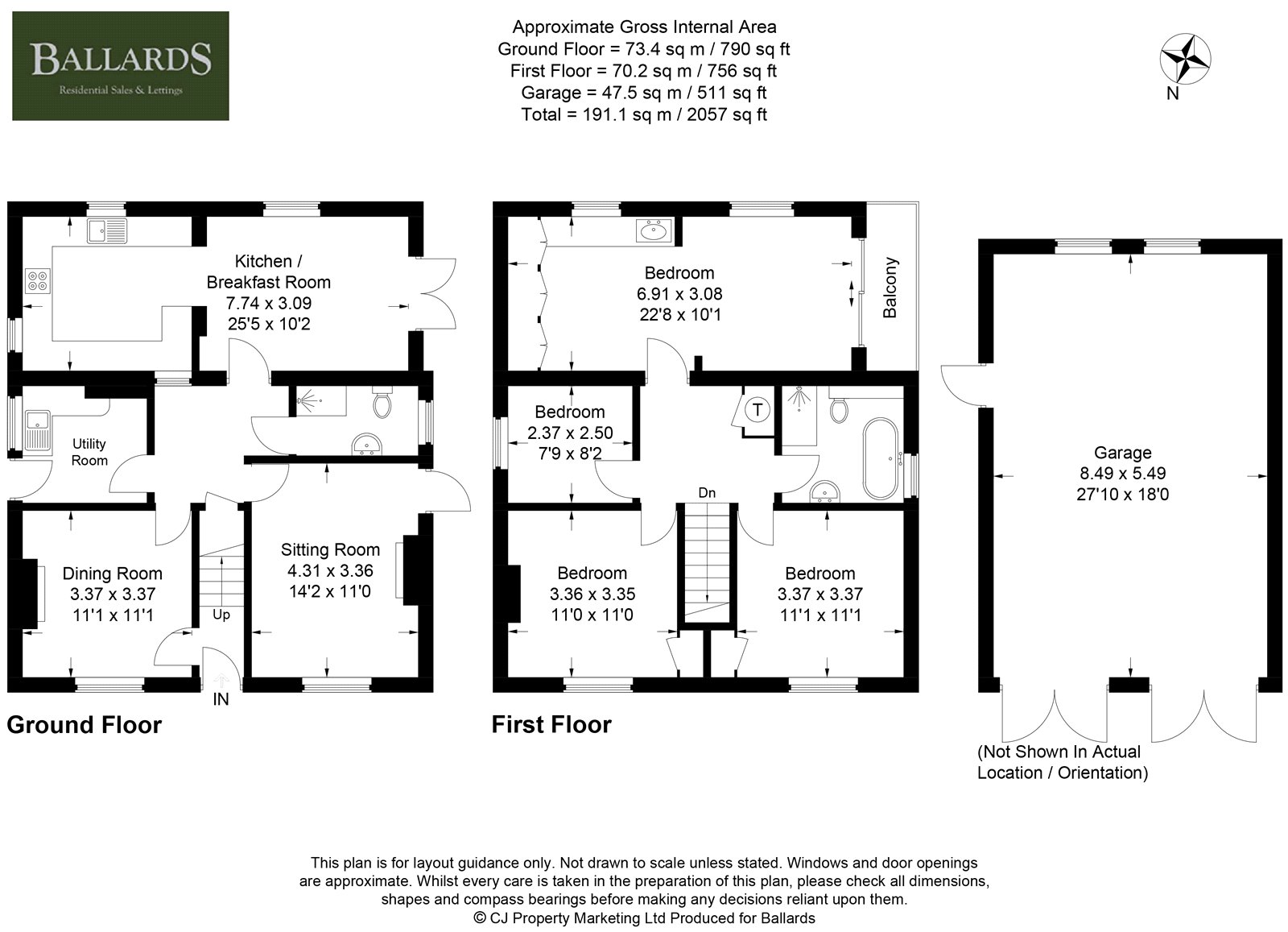 2 Cherry Tree Cottages,, Neville Close, Berkshire floorplan