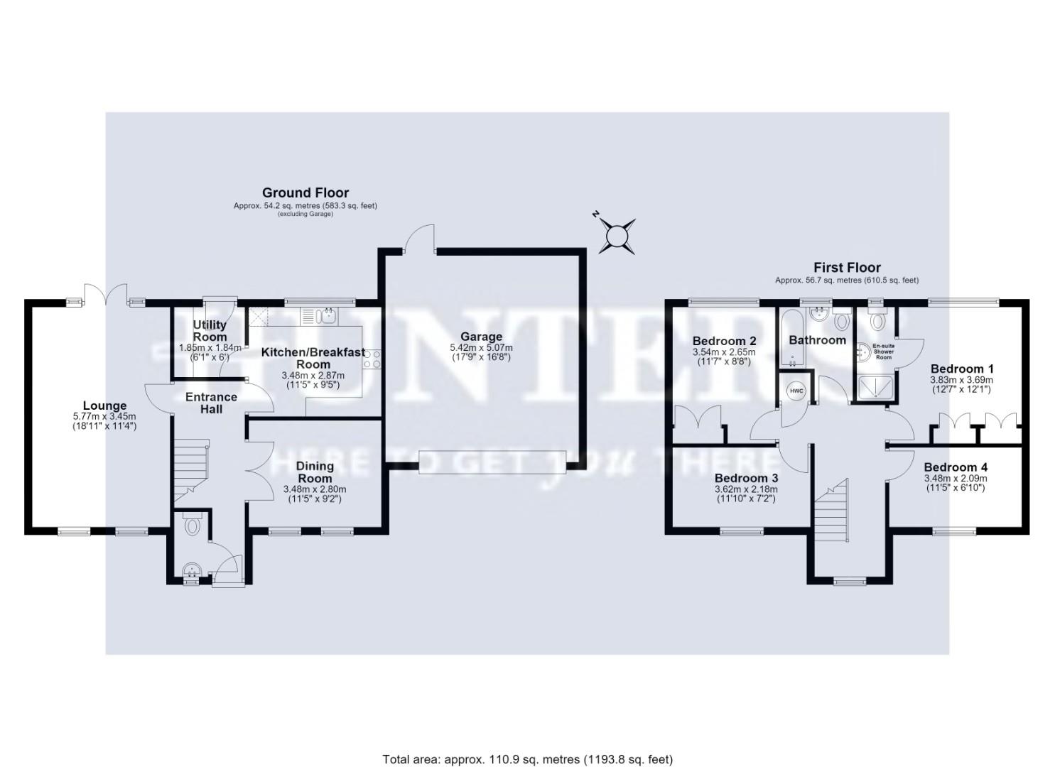 61, Longs View, Wotton-Under-Edge floorplan