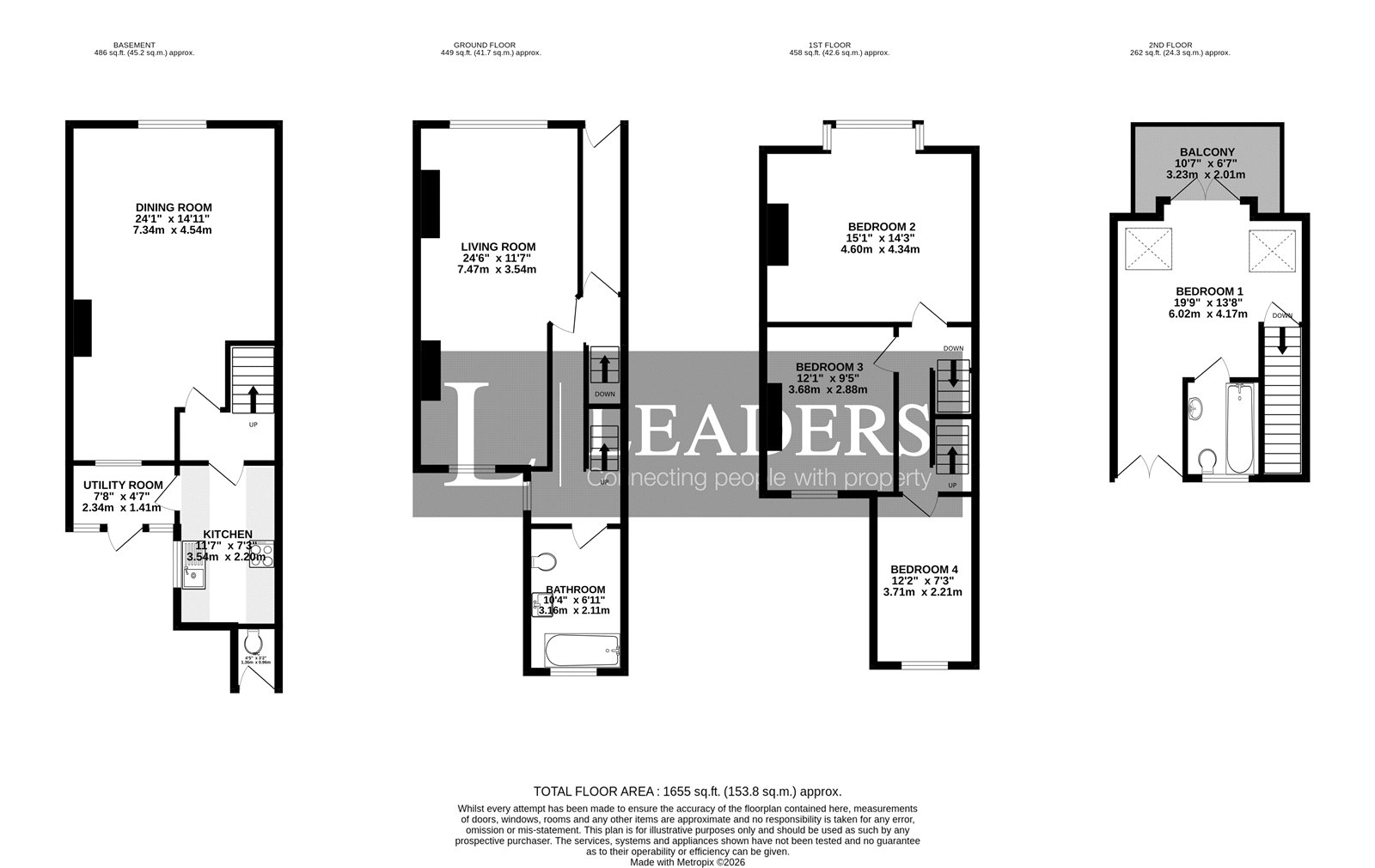 48, Pier Road, West Sussex floorplan