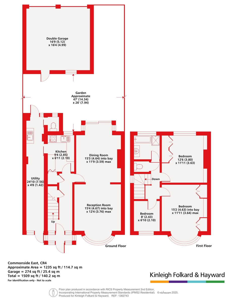 401, Commonside East, Mitcham floorplan