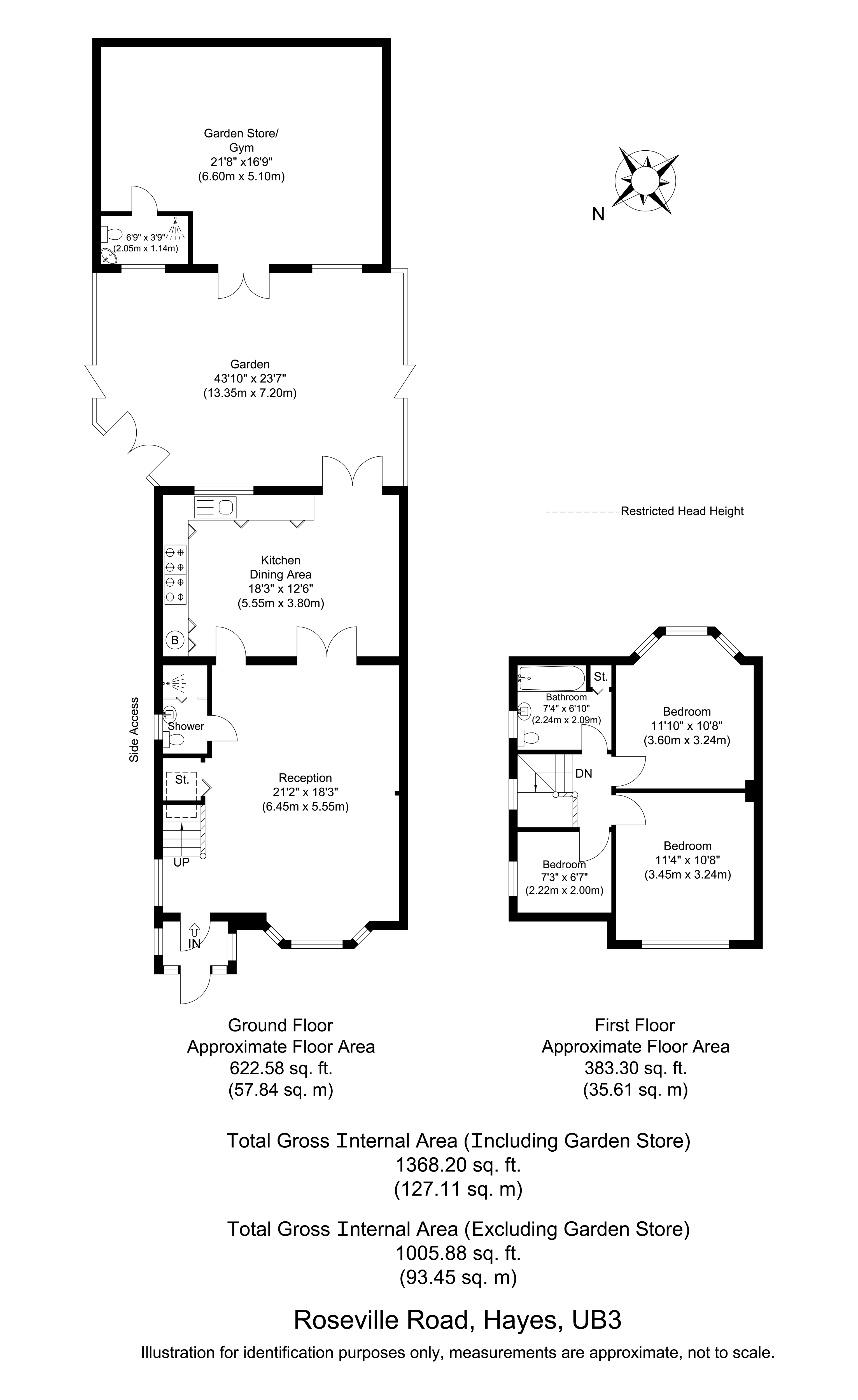 Roseville Road, Hayes floorplan