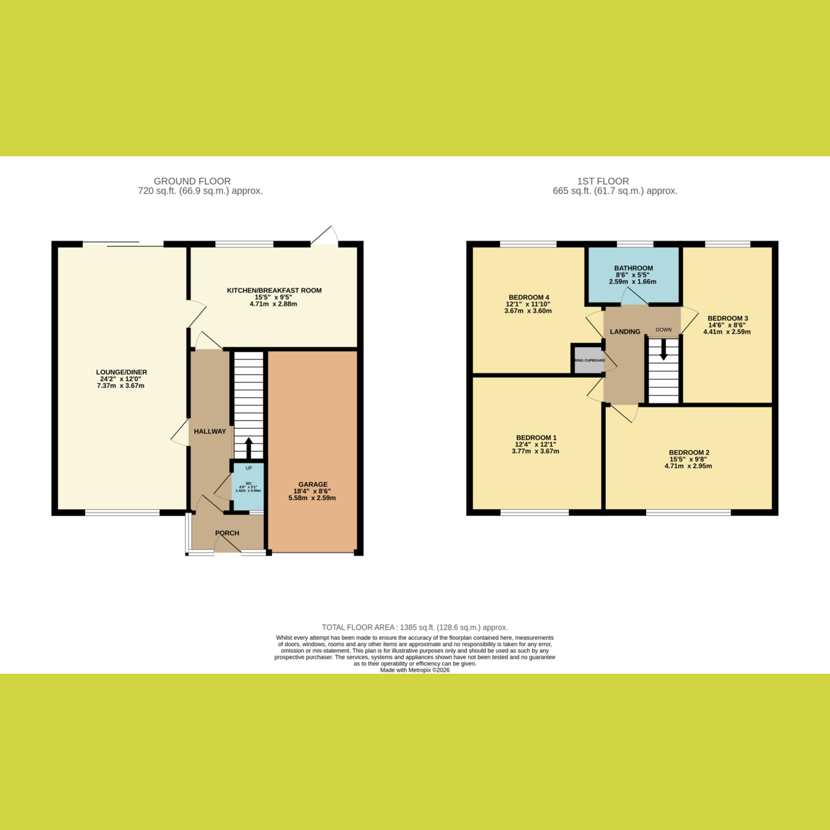 9, Tonbridge Road, Hockley floorplan