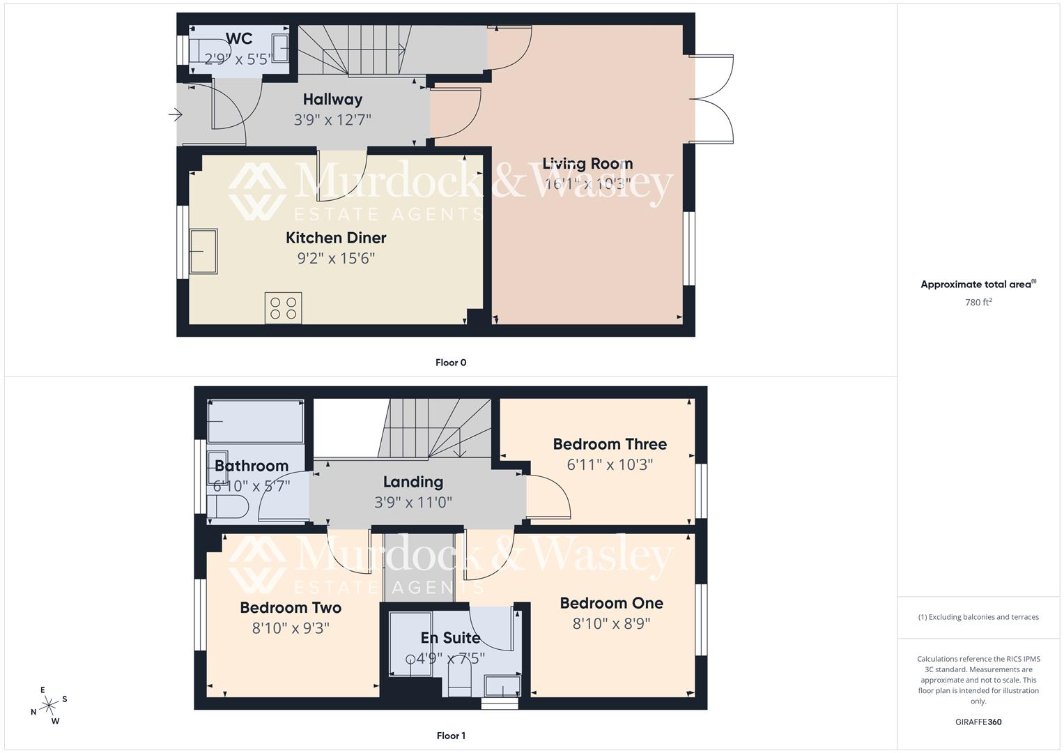 2, Saxon Drive, Gloucester floorplan