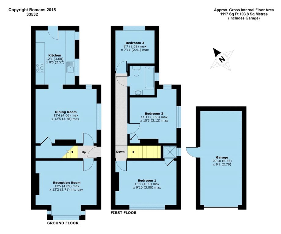 3 Bedrooms Semi-detached house for sale in Reading Road, Winnersh, Wokingham RG41