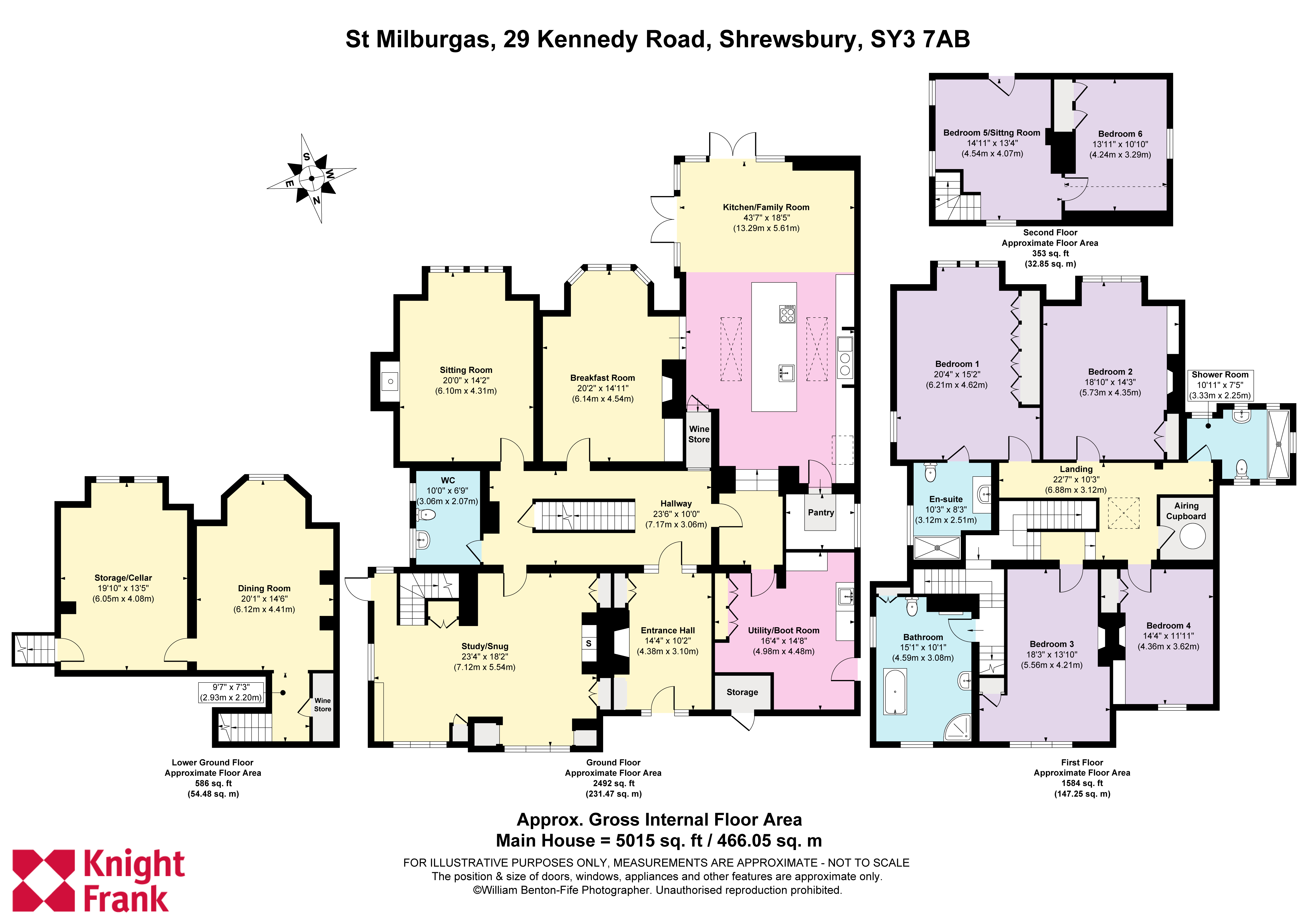 29, Kennedy Road, Shrewsbury floorplan