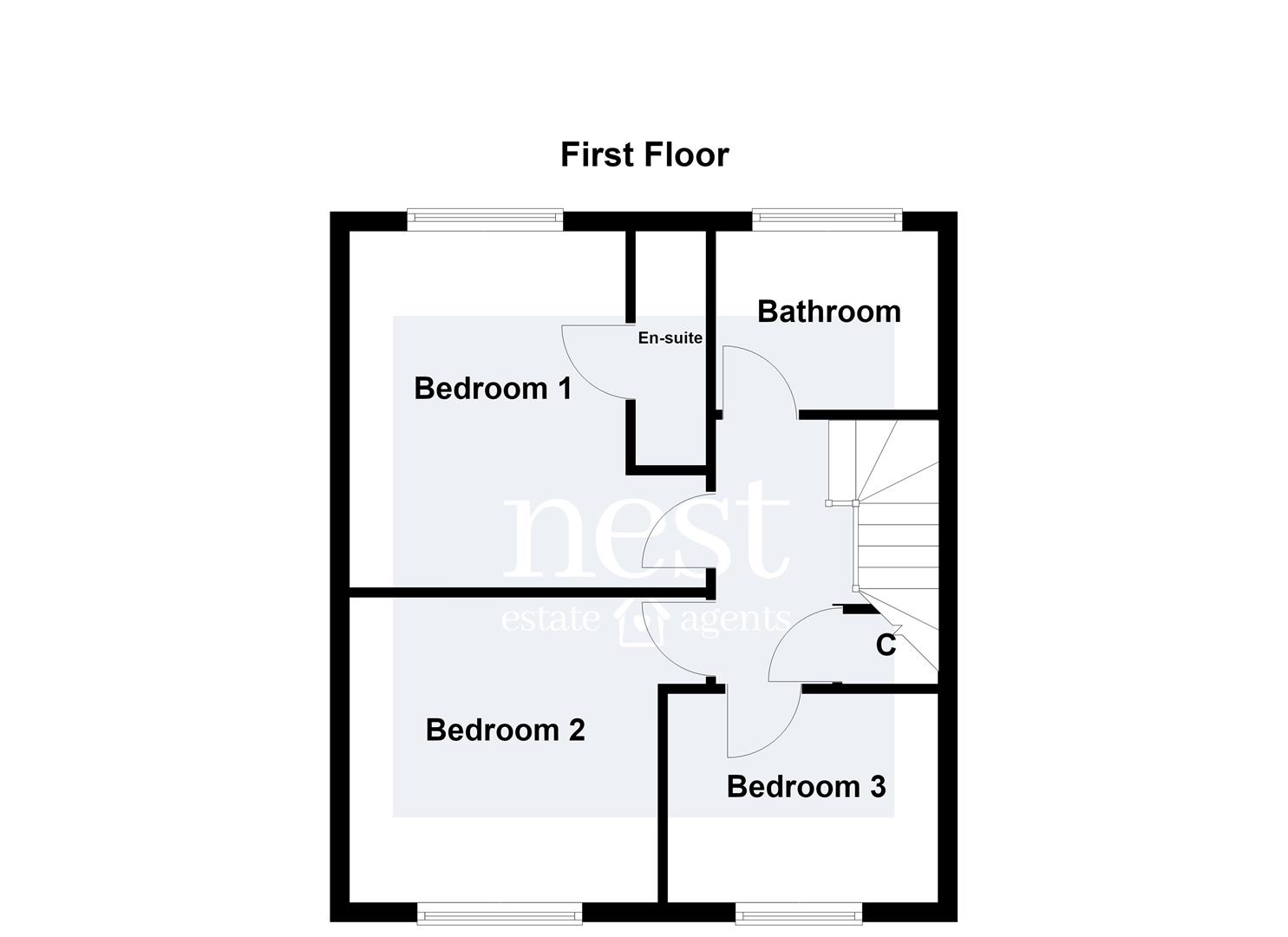 100, Saville Road, Leicester floorplan