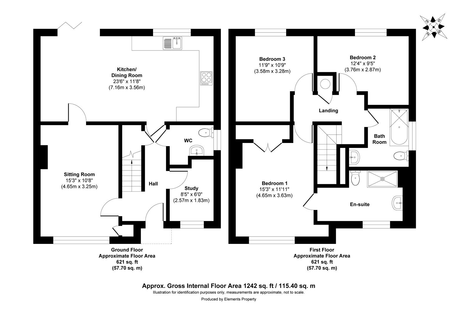 Yew Tree House, 85b, Western Road, Newick floorplan