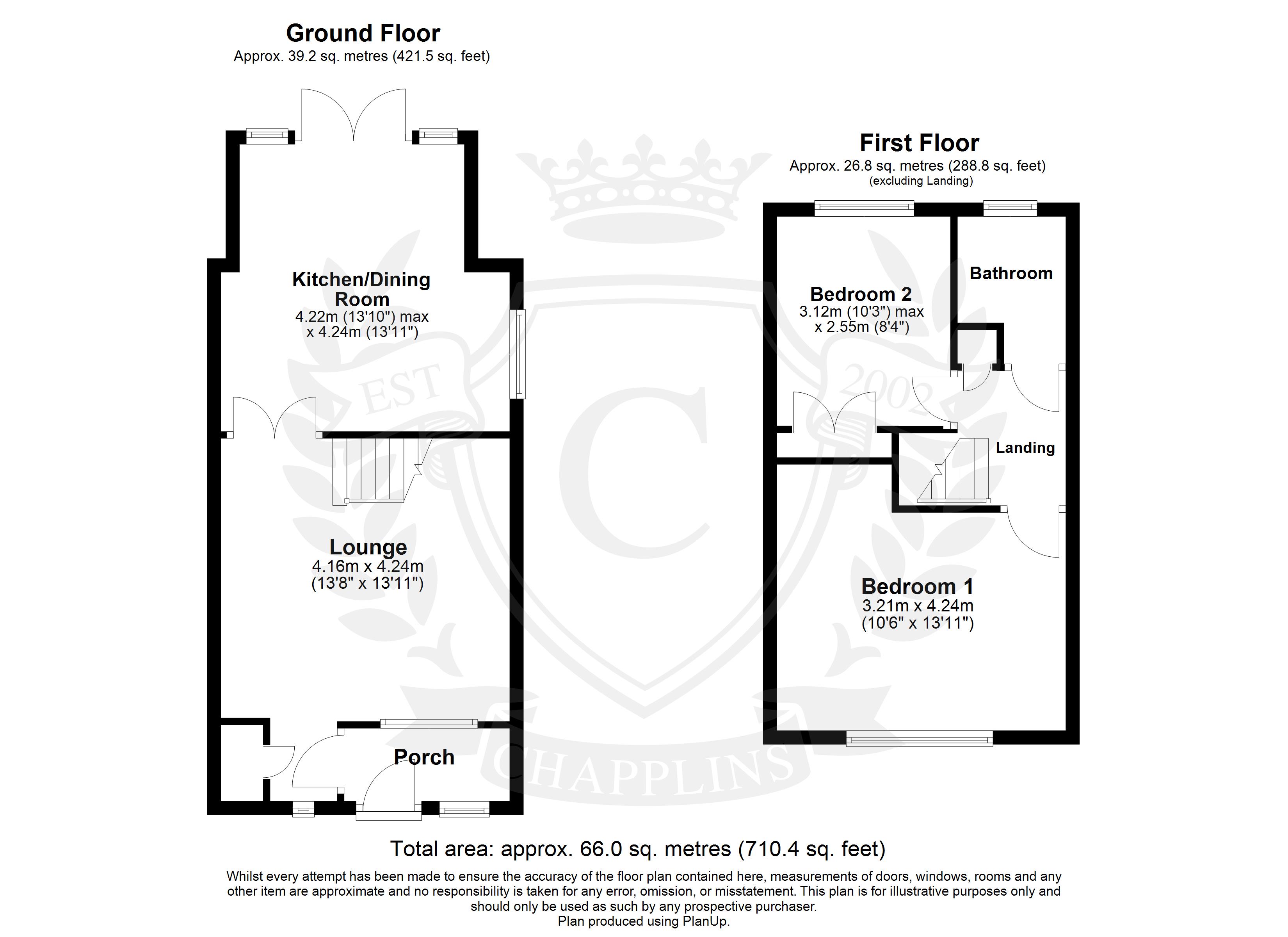 94, Southampton Road, Hampshire floorplan