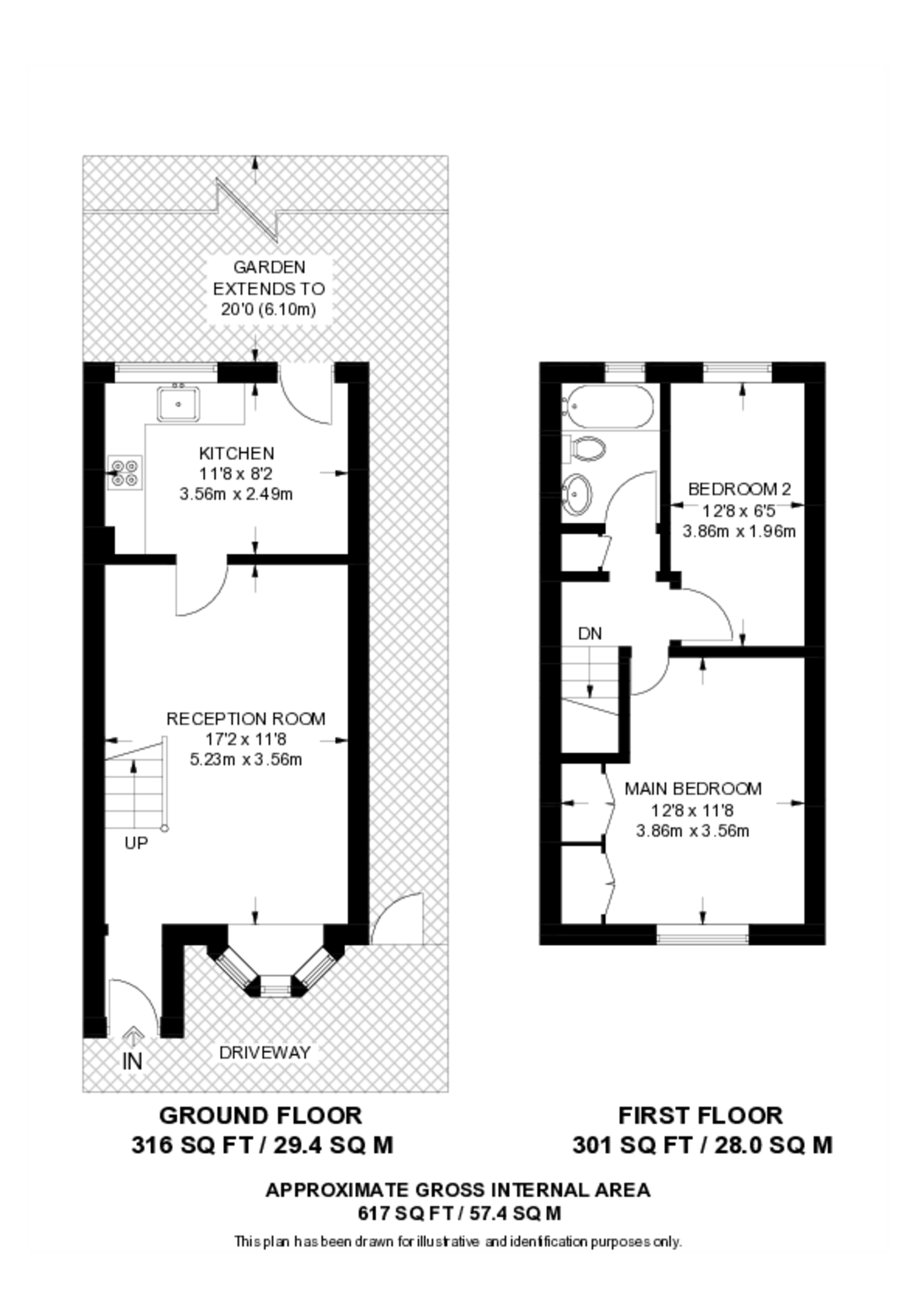 Frogmore, Wandsworth floorplan