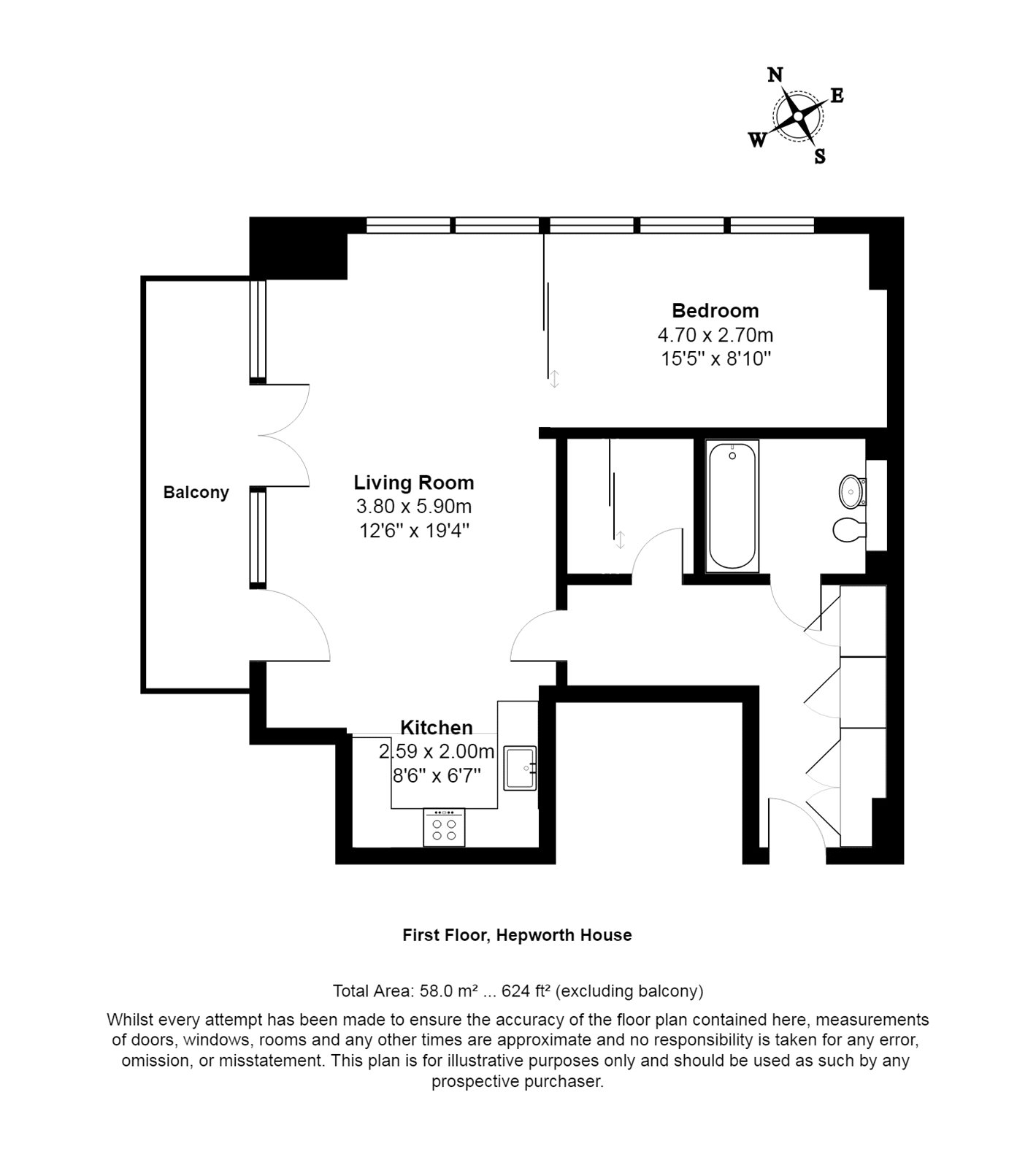 1 Bedrooms Flat to rent in Hepworth Court, Grosvenor Waterside, Gatliff Road, Chelsea SW1W