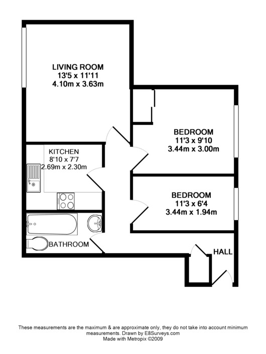 6, Woodman Court, Cross Street, Oxford floorplan