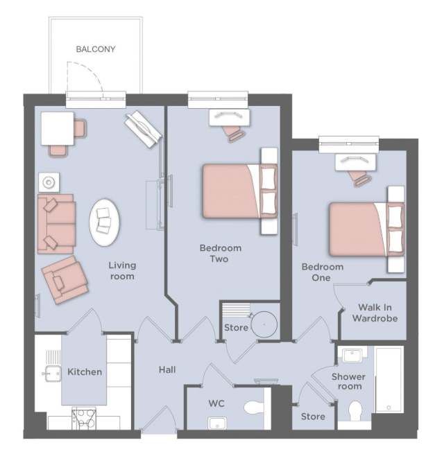 Otter Lodge, Silver Street, Honiton floorplan