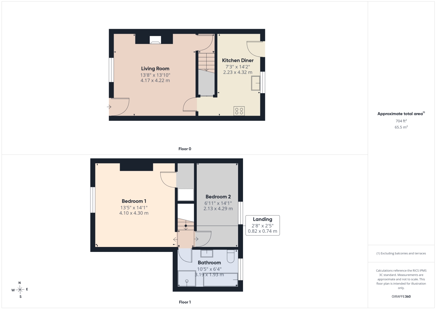 16, George Street Hipperholme, Halifax floorplan