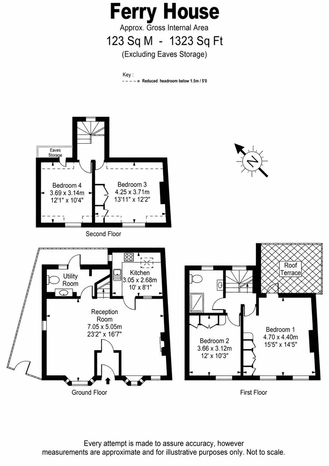 Ferry House 20, Thames Street, Hampton floorplan