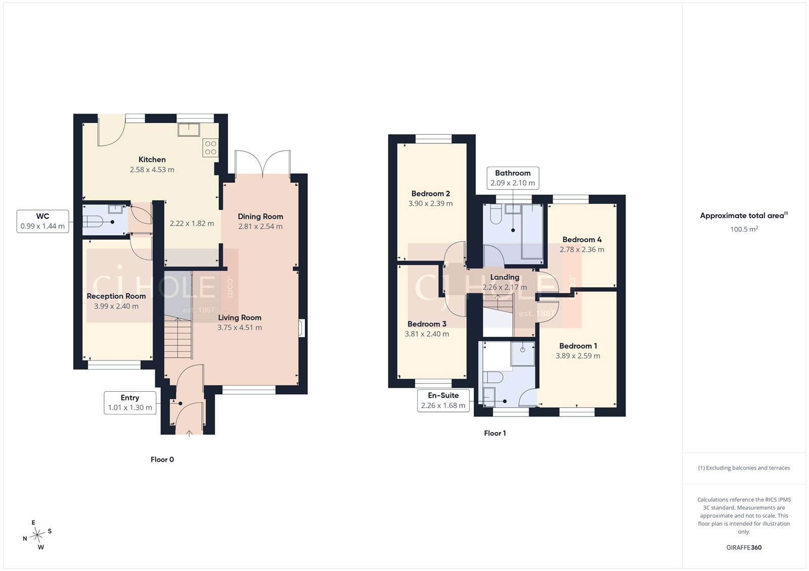 207, New Road, Bristol floorplan