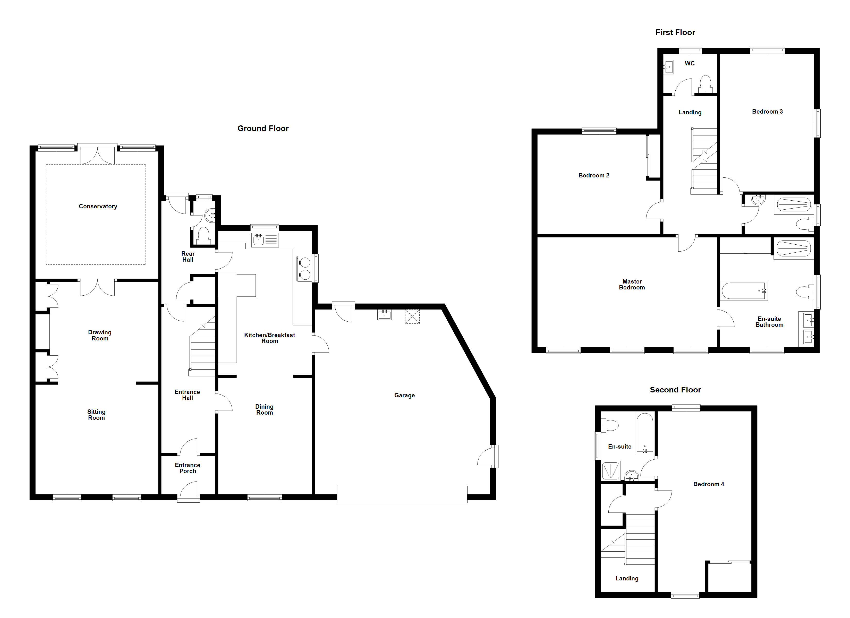 Kings Road, St. Peter Port, Guernsey GY1, 4 bedroom semidetached house