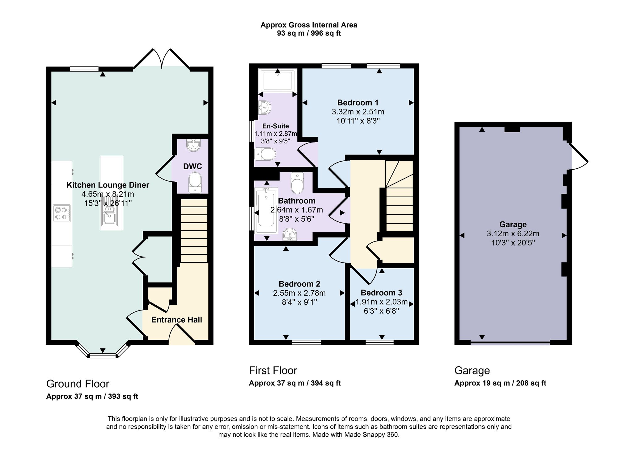 2, Bosworth Gardens, Bishops Waltham, SO32 floorplan