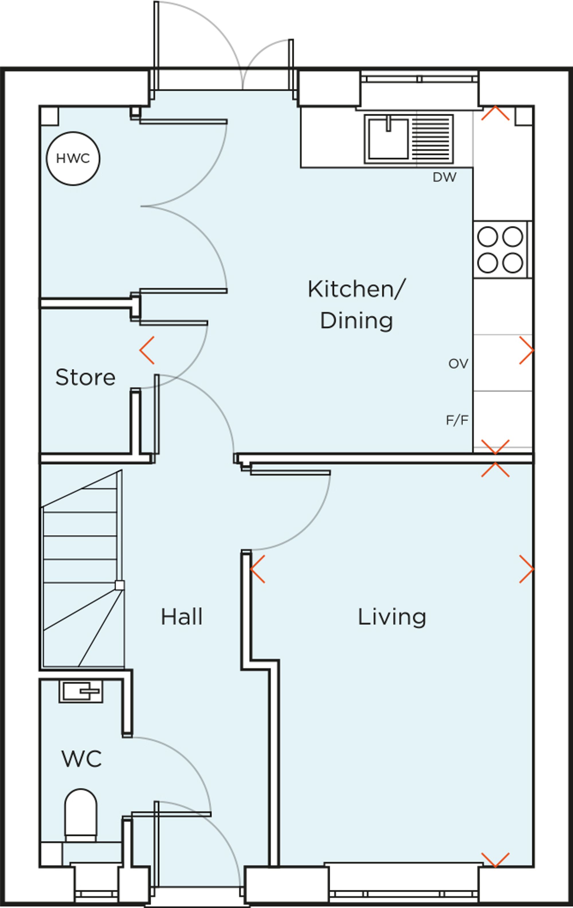 Plot 3 Luker Place, Bognor Regis floorplan