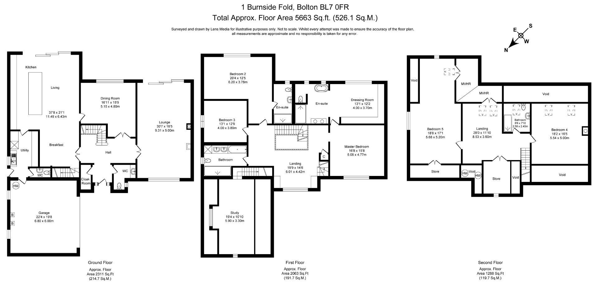 1, Burnside Fold, Edgworth floorplan