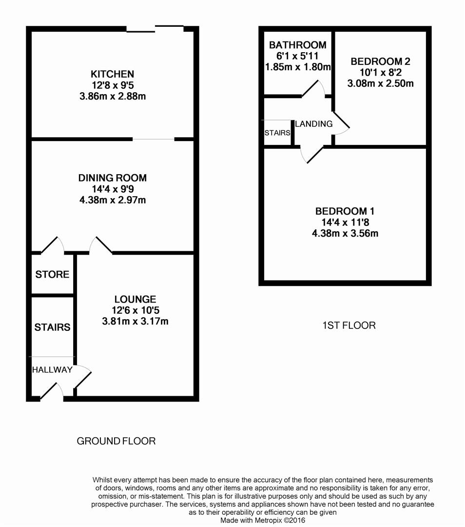 2 Bedrooms Terraced house to rent in Crawford Street, Eccles, Manchester M30