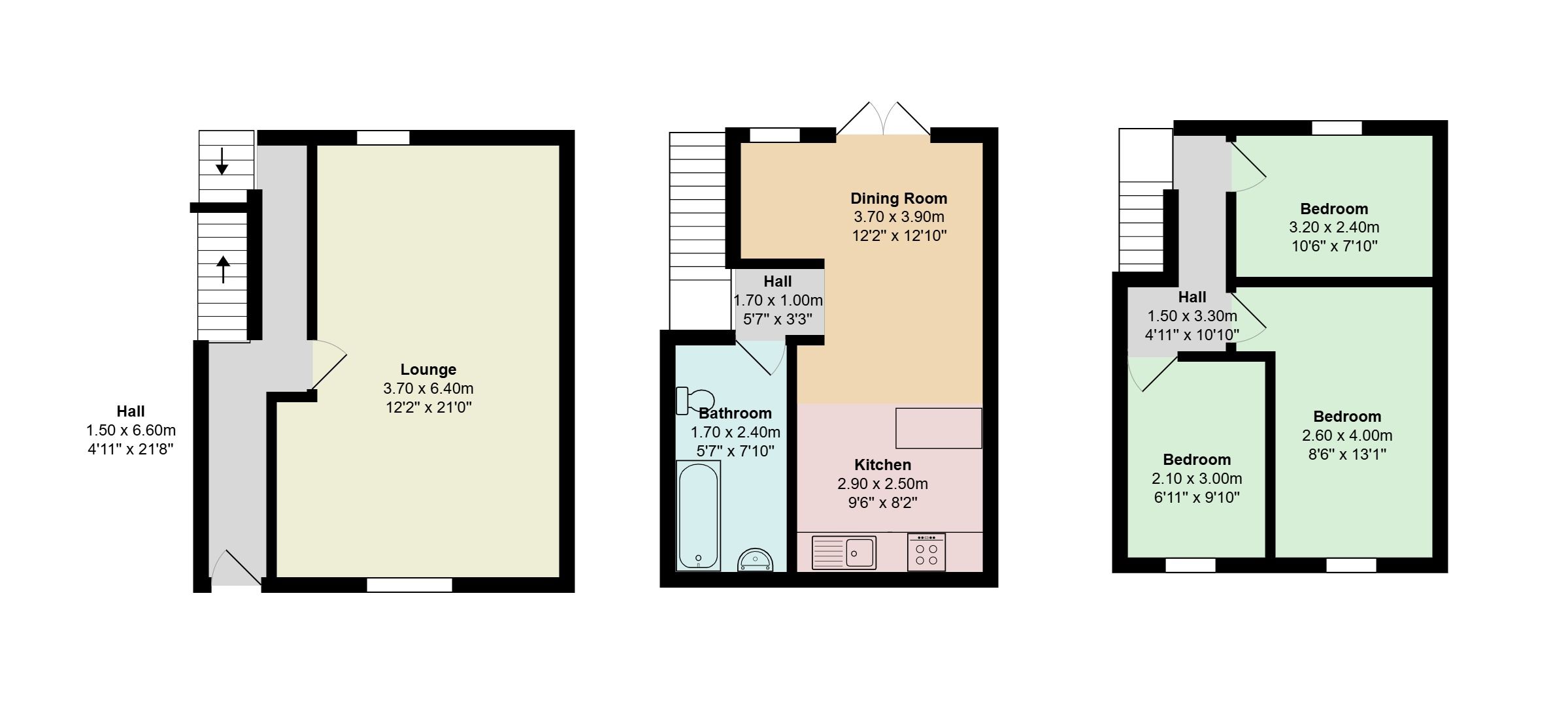 140 Victoria Street, Bridgend floorplan