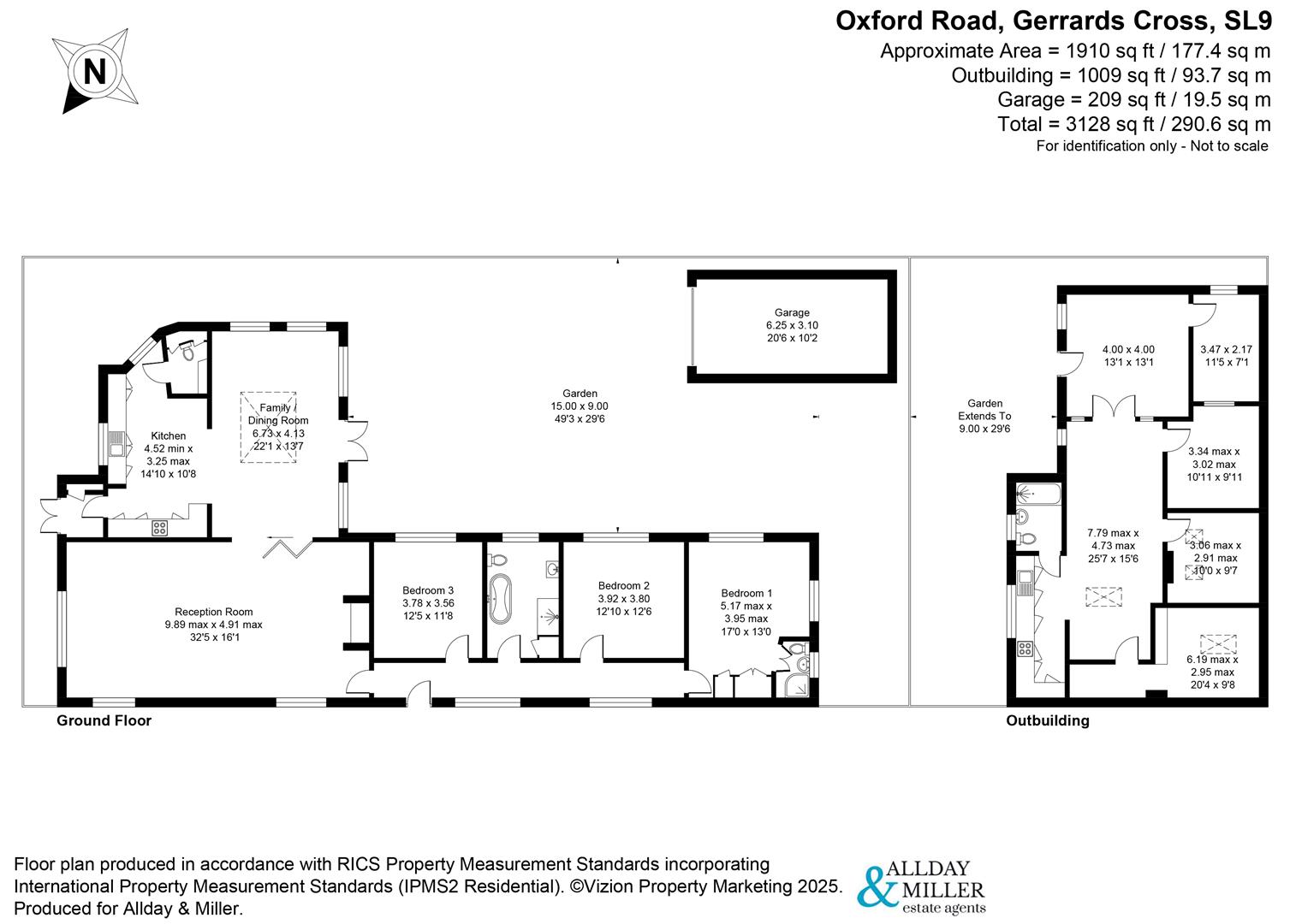 Brooklands Lodge, Oxford Road, Gerrards Cross floorplan