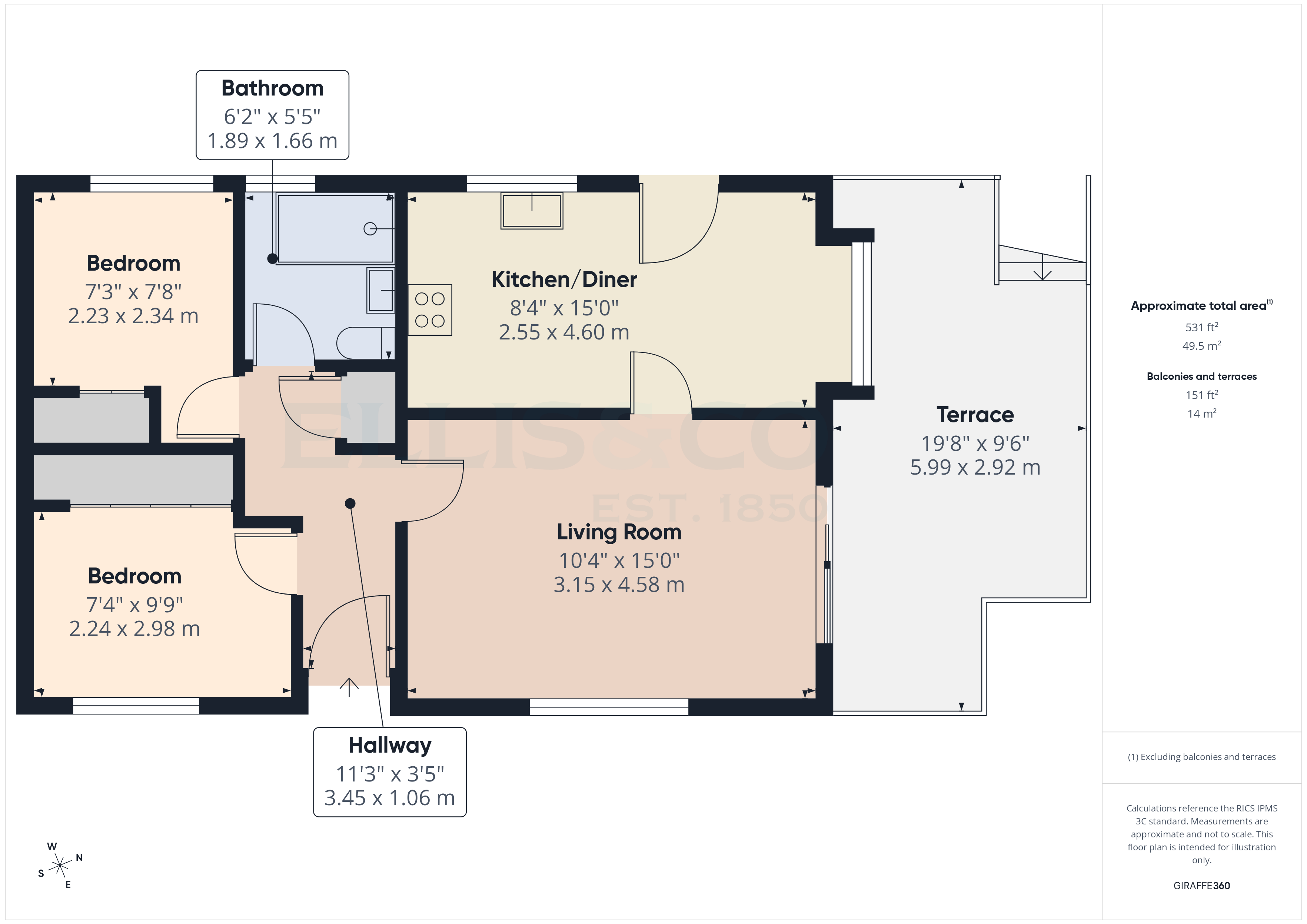 16, Bourne Park, Tonbridge floorplan
