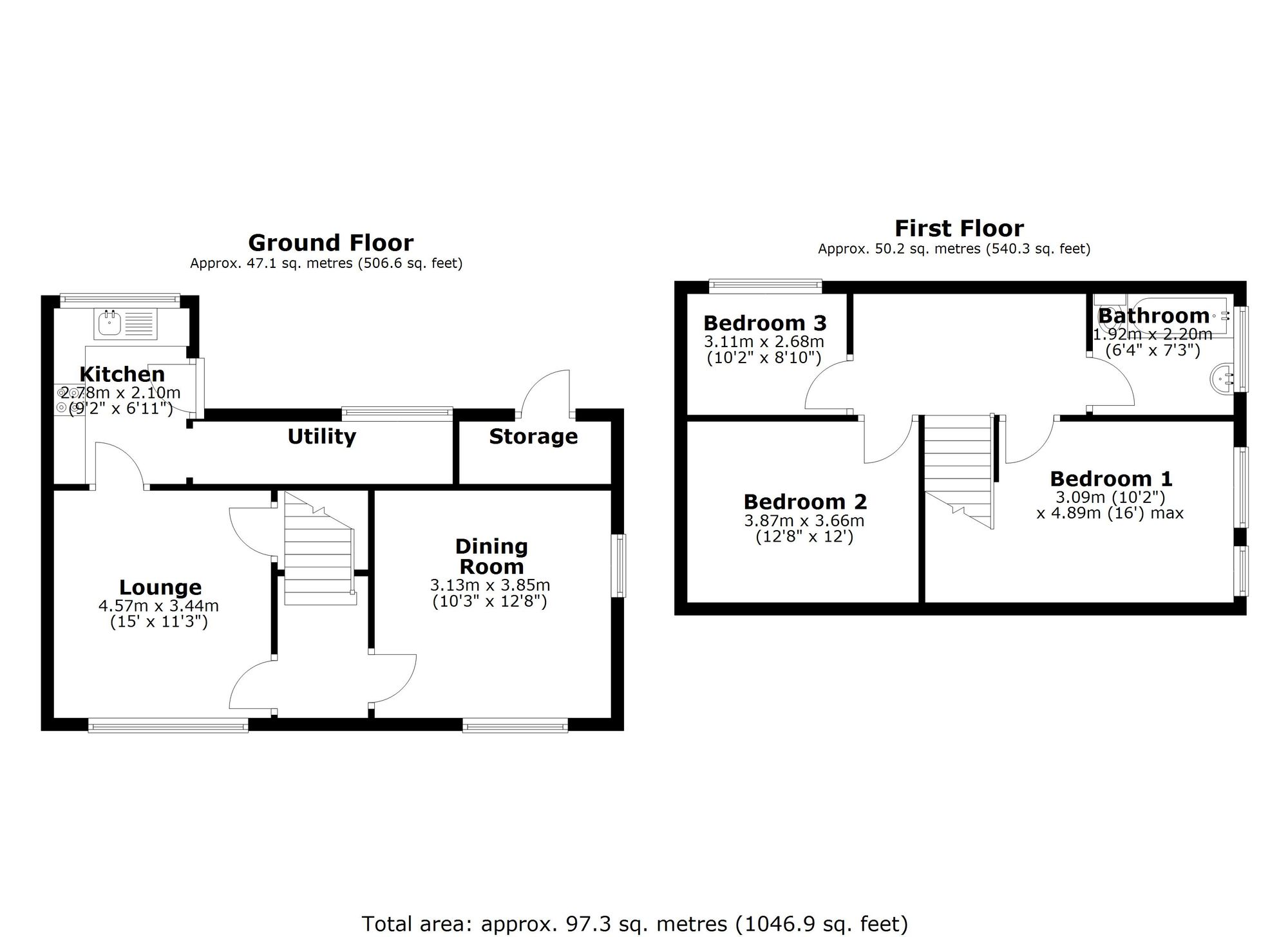 3 Haughton Hall Cottages, Retford floorplan