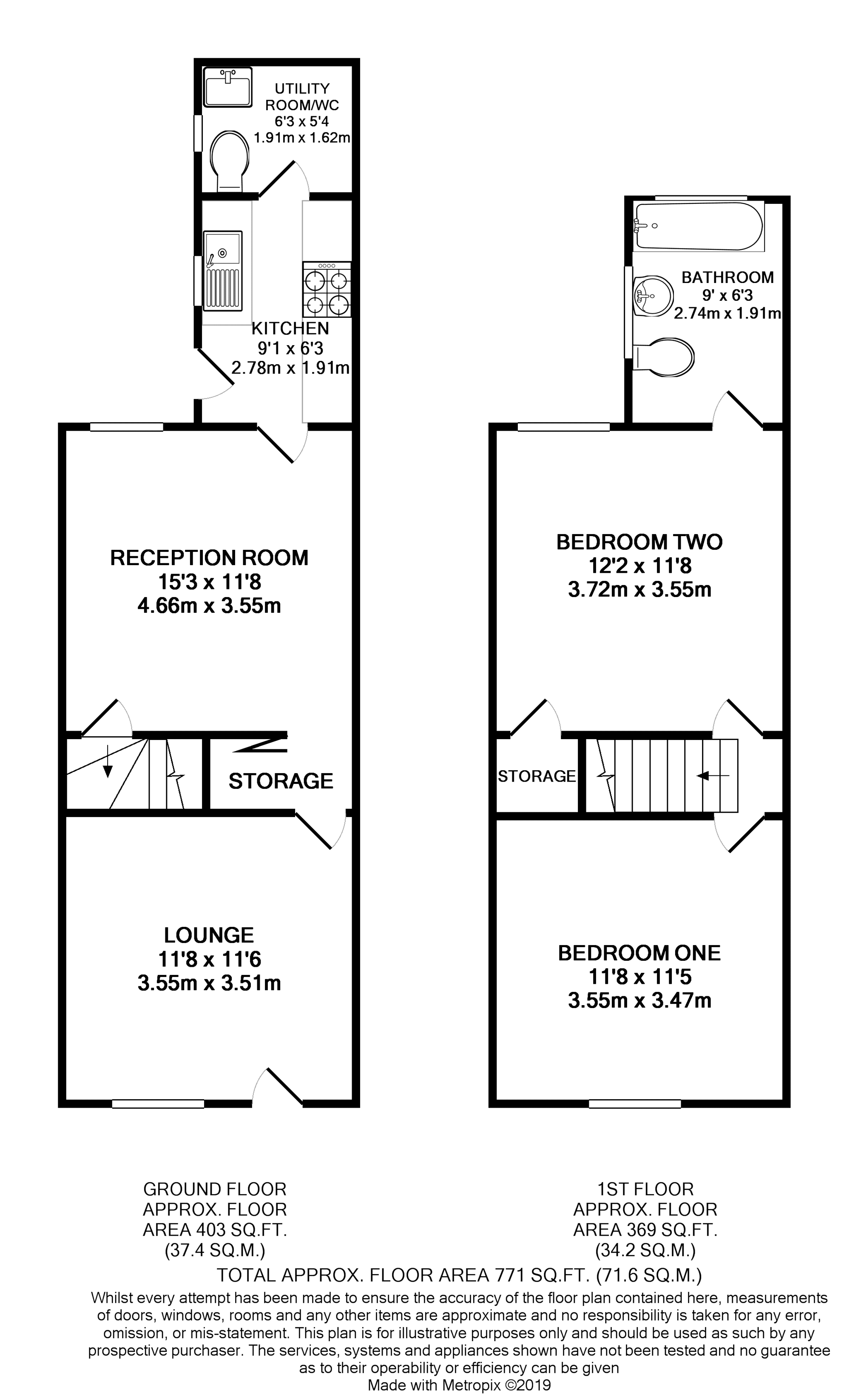 2 Bedrooms Terraced house for sale in Little Hallam Lane, Ilkeston DE7