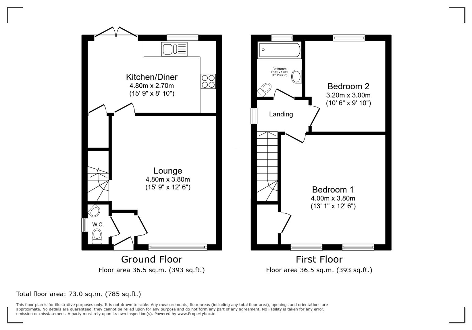 109a, Deerlands Road, Chesterfield floorplan