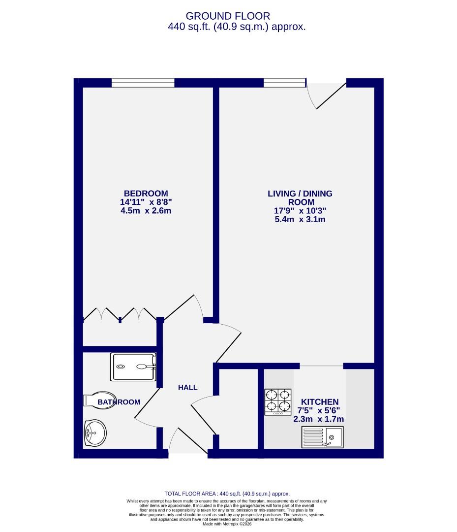 2 Vyner House, Front Street, York floorplan